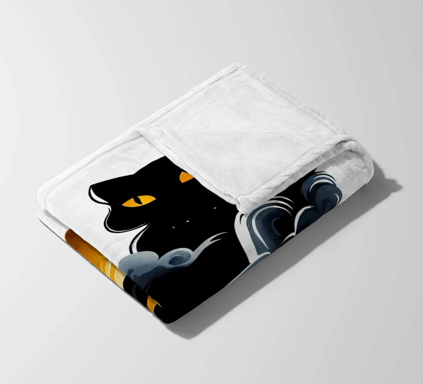 Gatto Celeste coperta in pile da ARTOMATIC