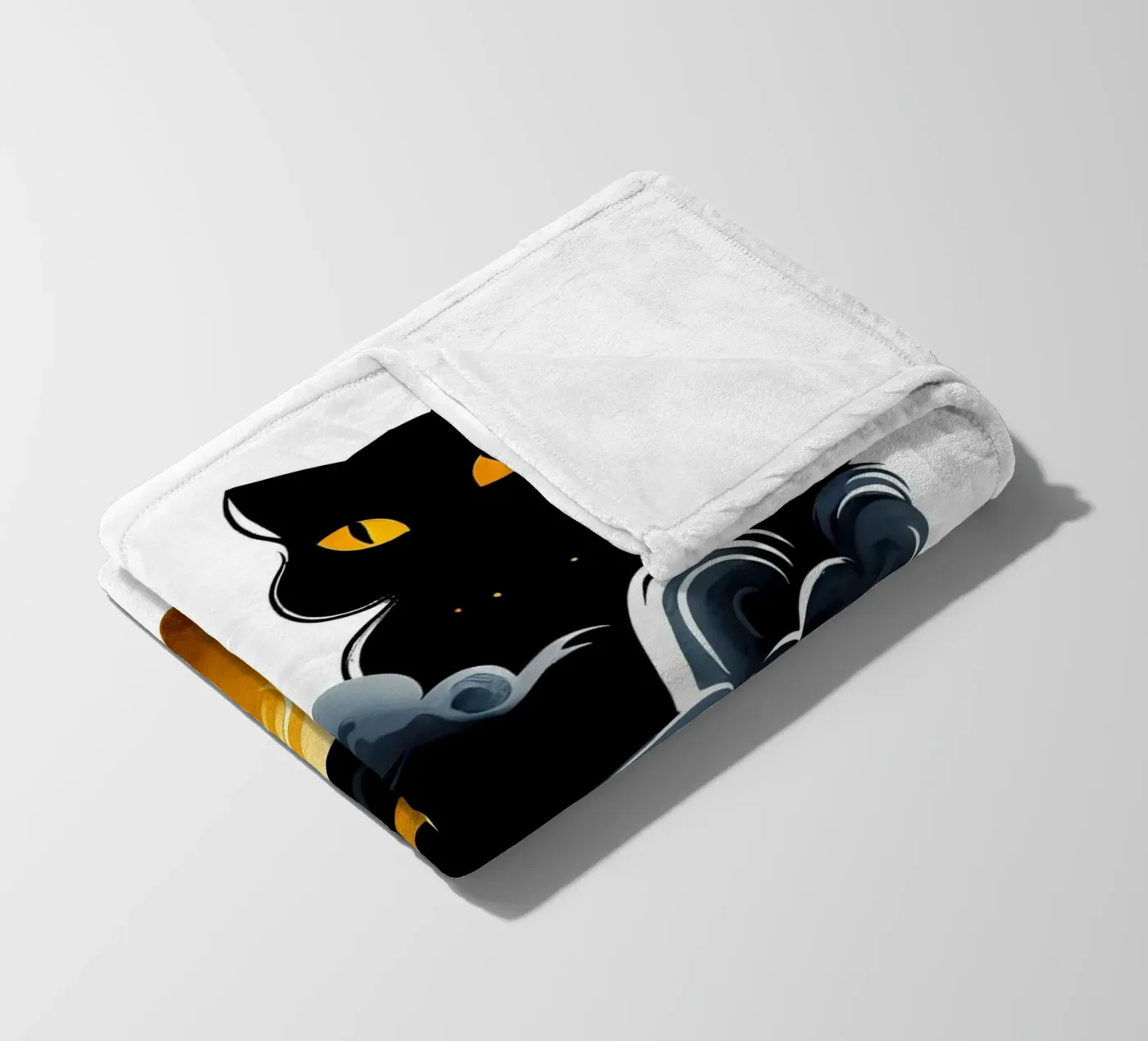 Gatto Celeste coperta in pile da ARTOMATIC