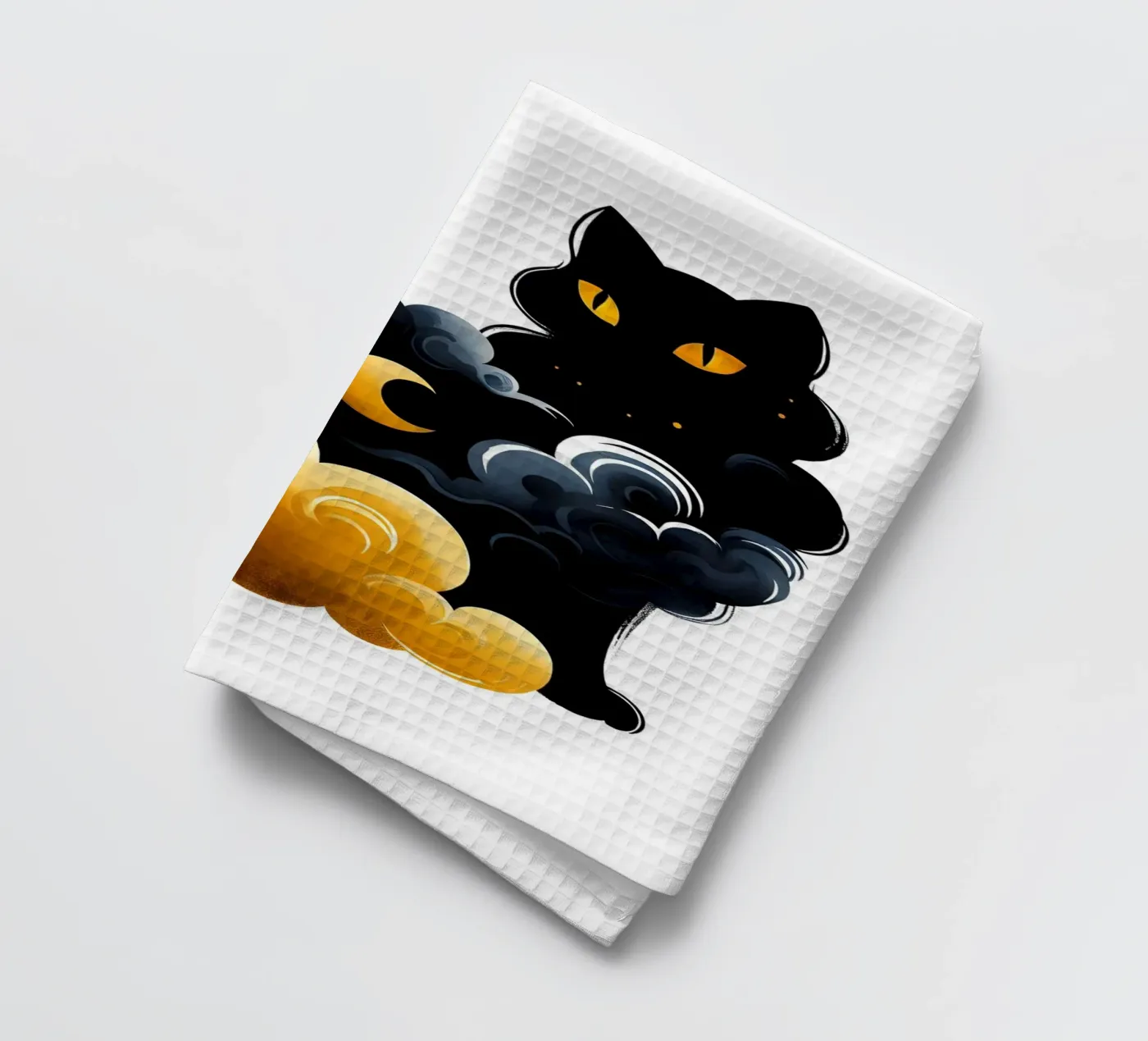 Celestial Cat torchon de ARTOMATIC