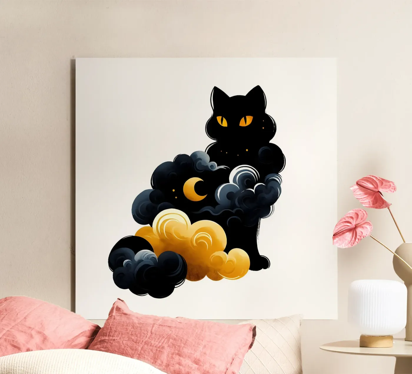 Gatto Celeste pannello forex da ARTOMATIC