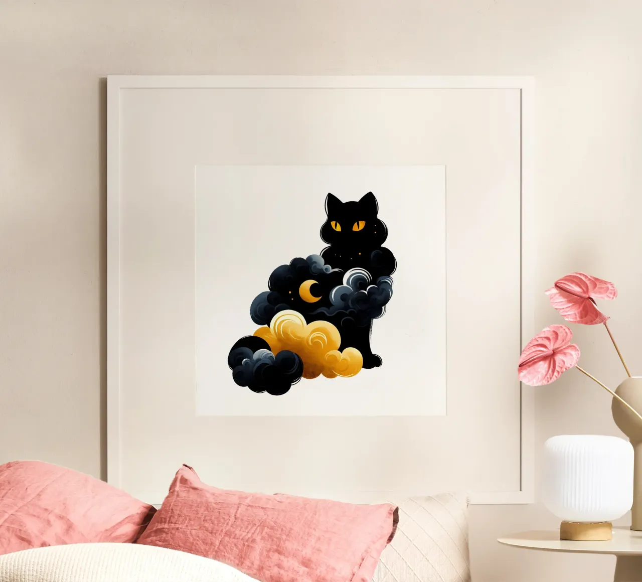 Celestial Cat poster by ARTOMATIC