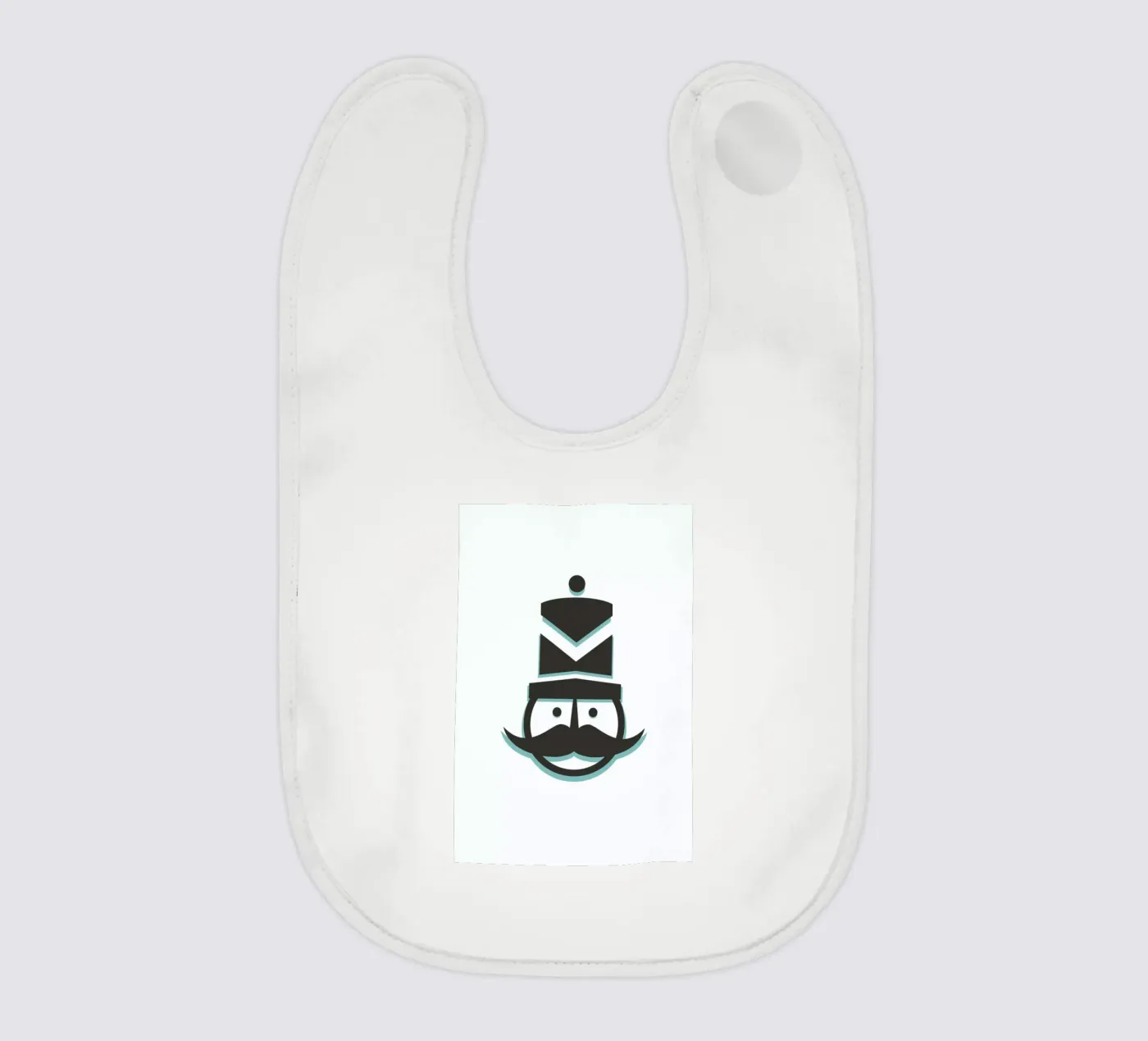 Nordic Nutcracker baby bib by Studio One