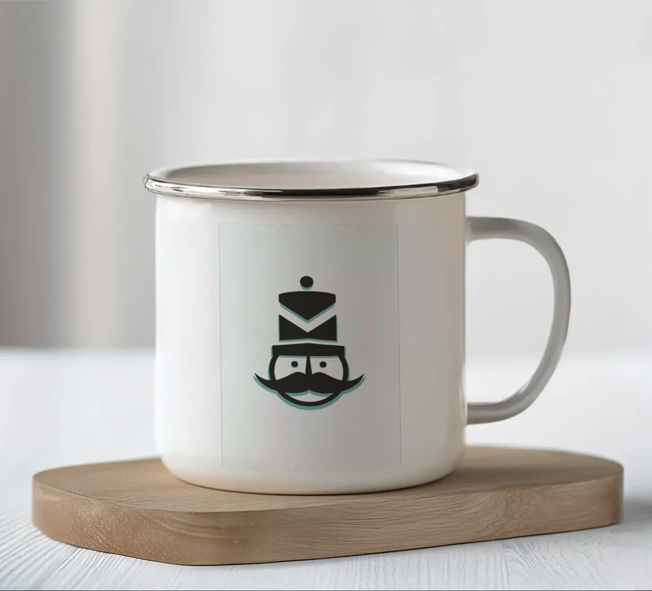 Nordic Nutcracker tazza in smalto da Studio One