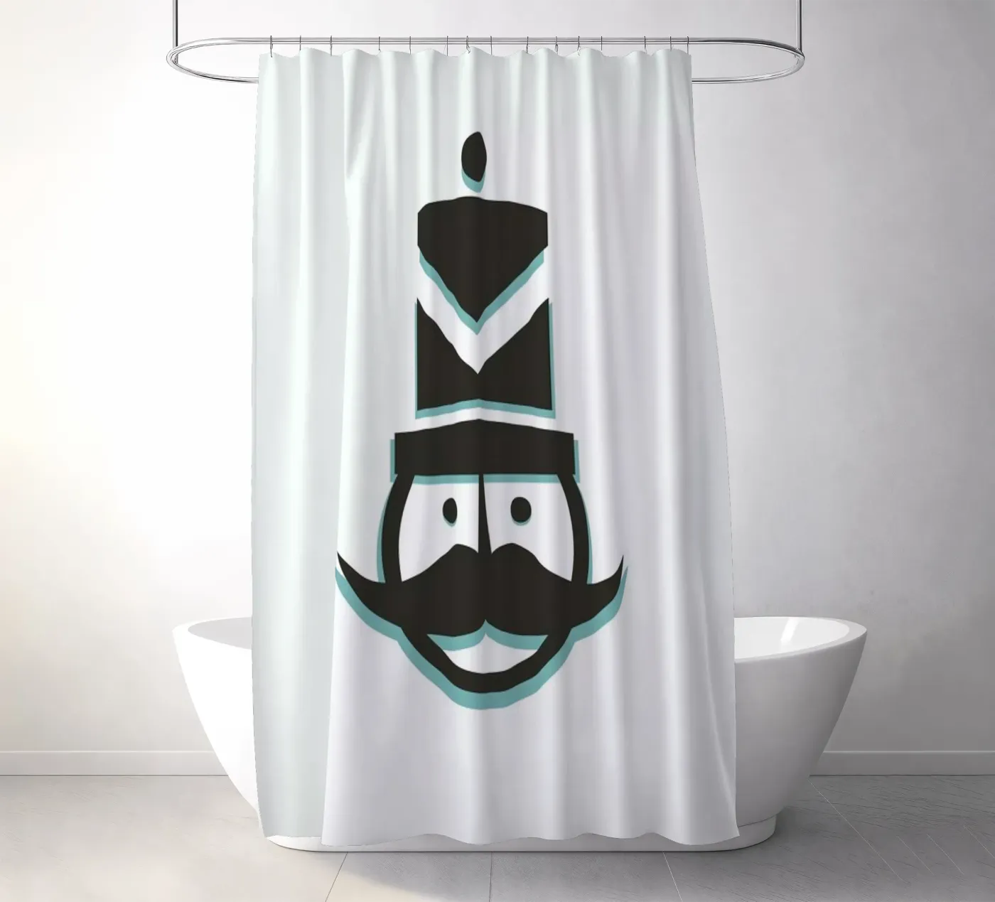 Nordic Nutcracker Duschvorhang von Studio One