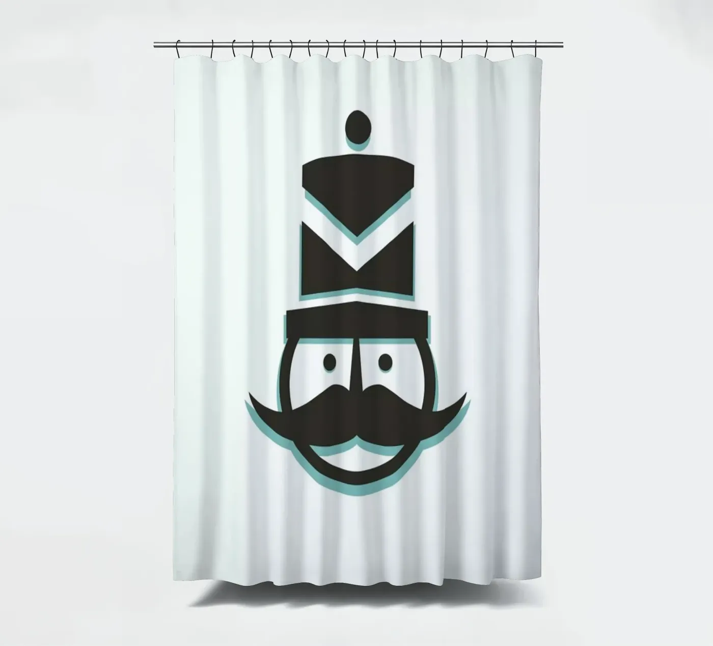 Nordic Nutcracker Duschvorhang von Studio One