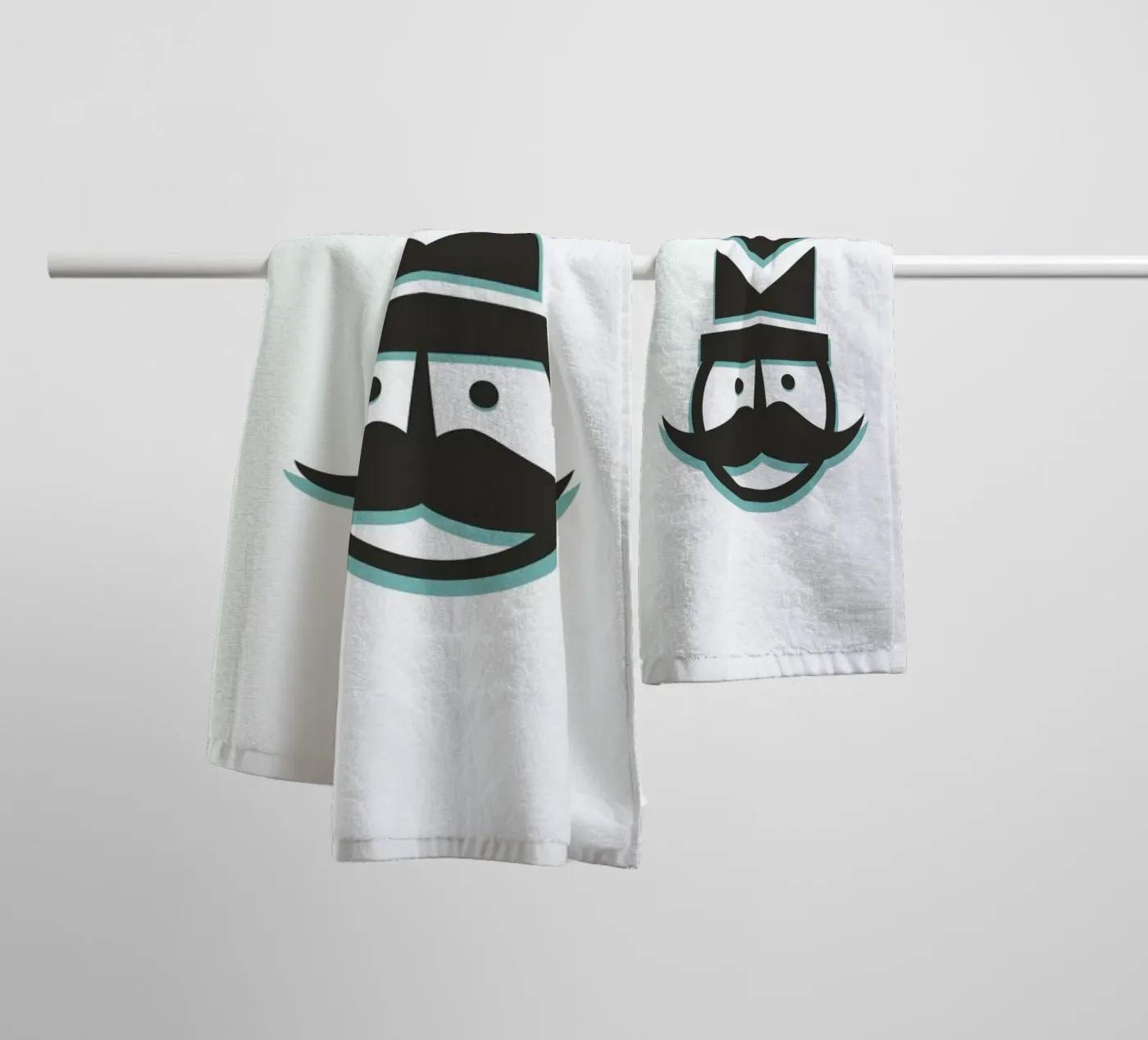 Nordic Nutcracker badhanddoek van Studio One
