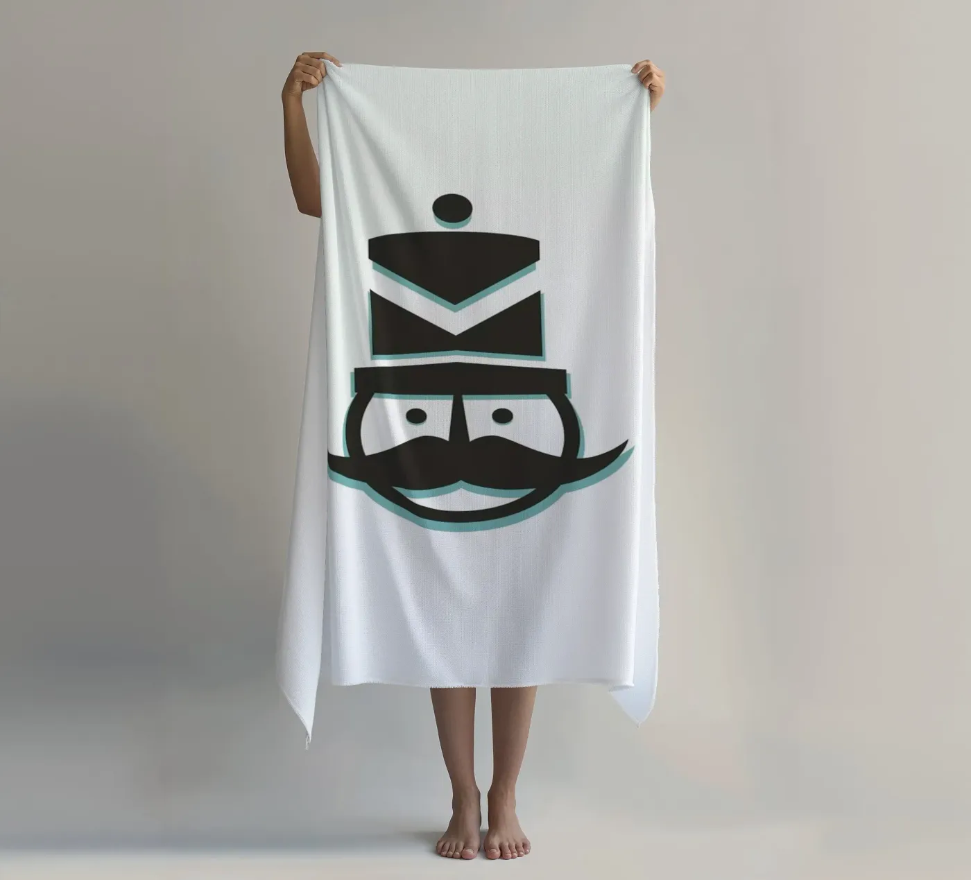 Nordic Nutcracker strandhanddoek van Studio One