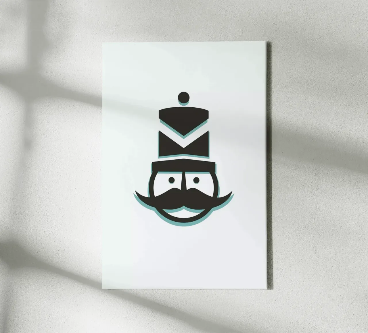 Nordic Nutcracker canvas van Studio One