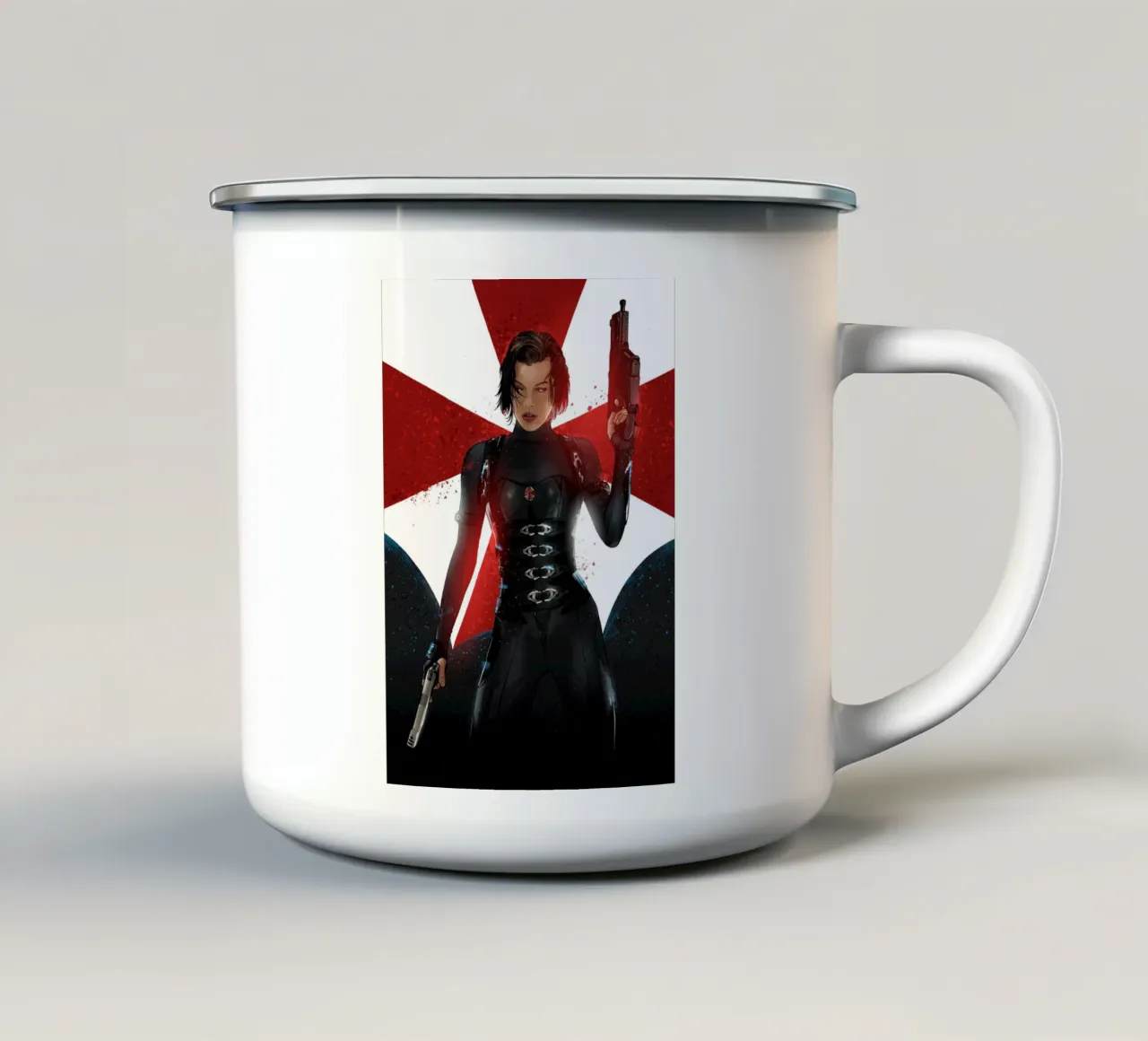 Resident Evil tazza in smalto da nabakumov