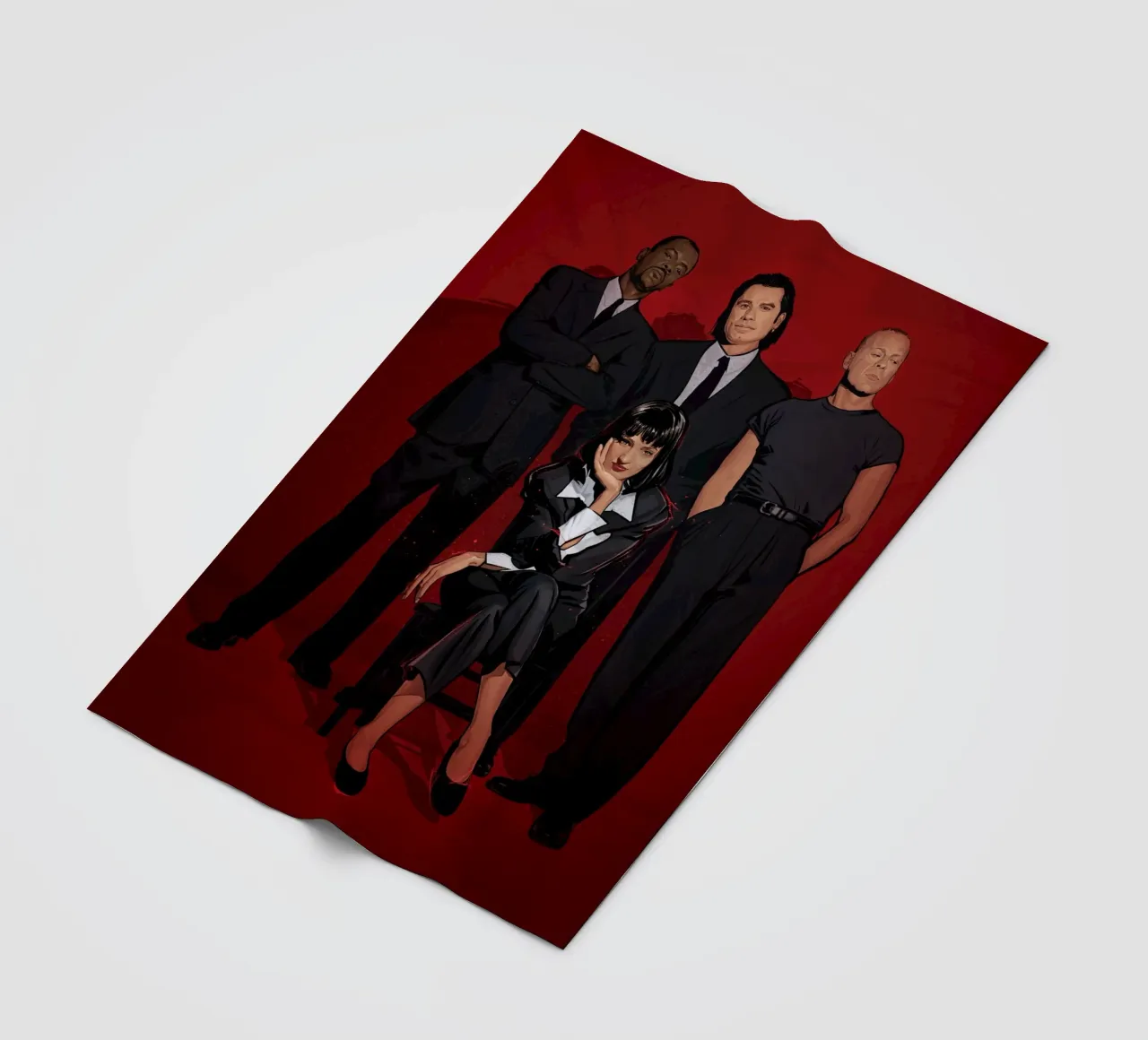 Pulp Fiction Group coperta in pile da nabakumov