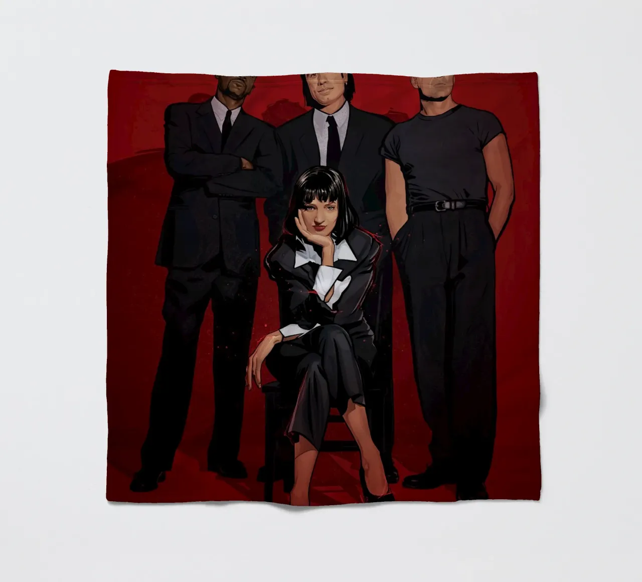 Pulp Fiction Group coperta in pile da nabakumov