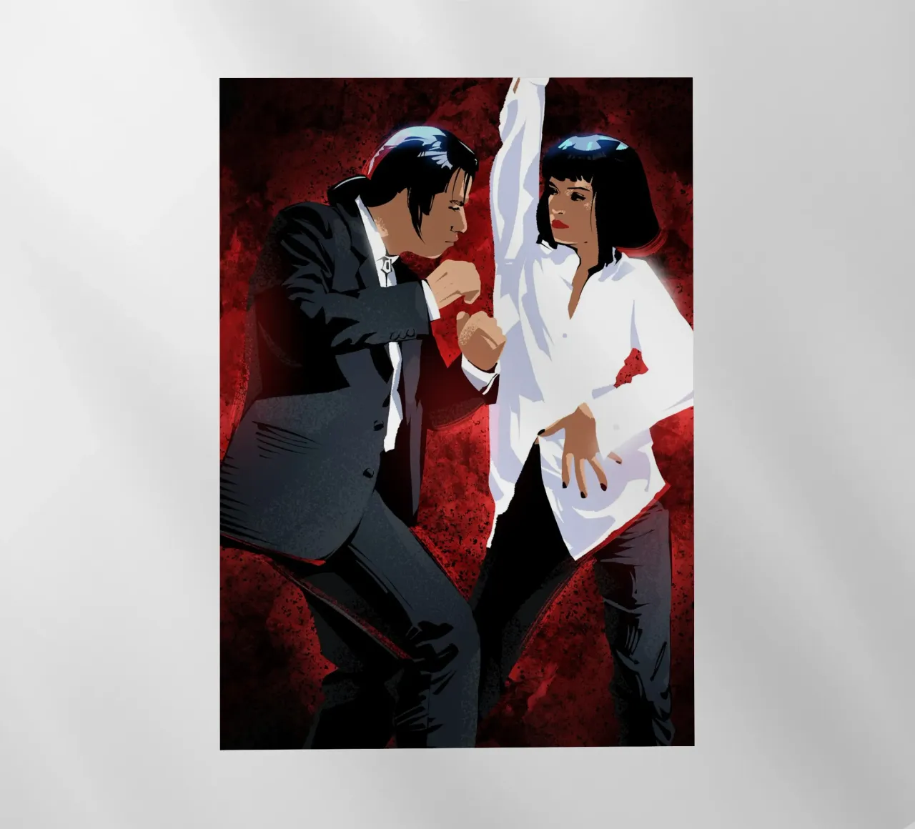 Pulp Fiction Dancing pellicola backlit da nabakumov