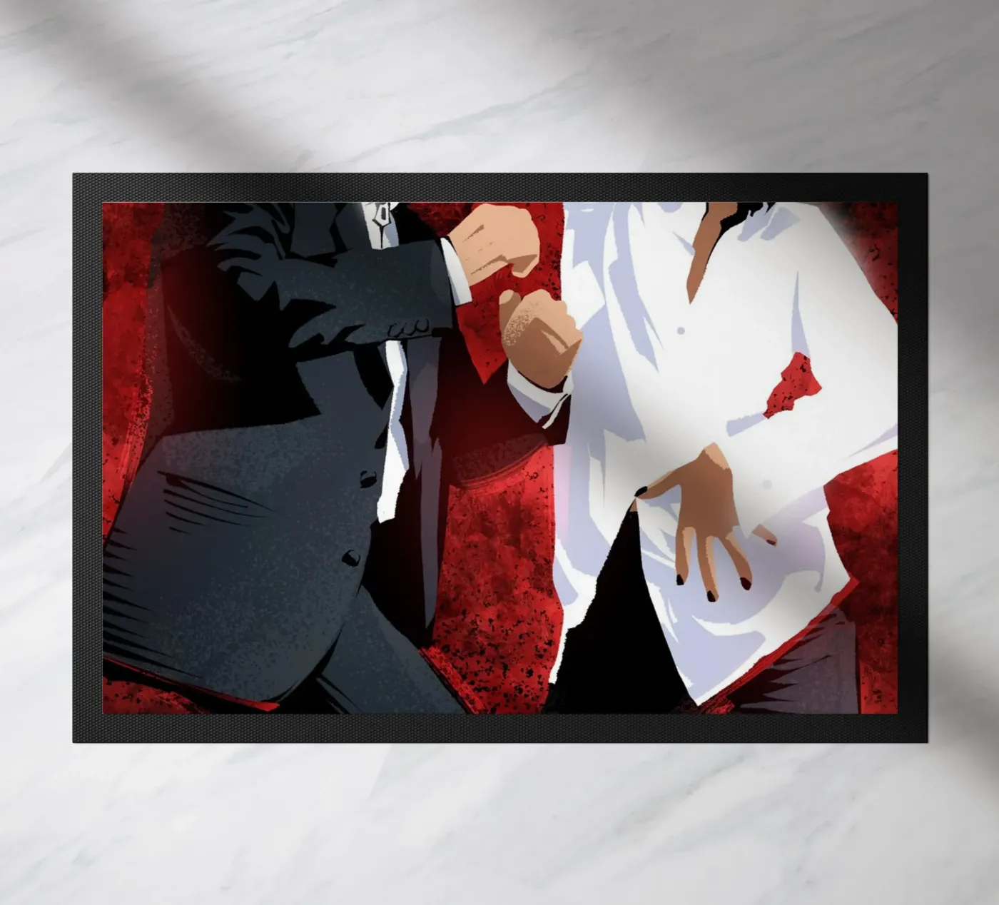 Pulp Fiction Dancing doormat by nabakumov