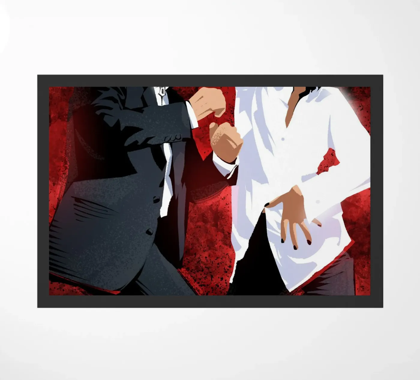 Pulp Fiction Dancing doormat by nabakumov
