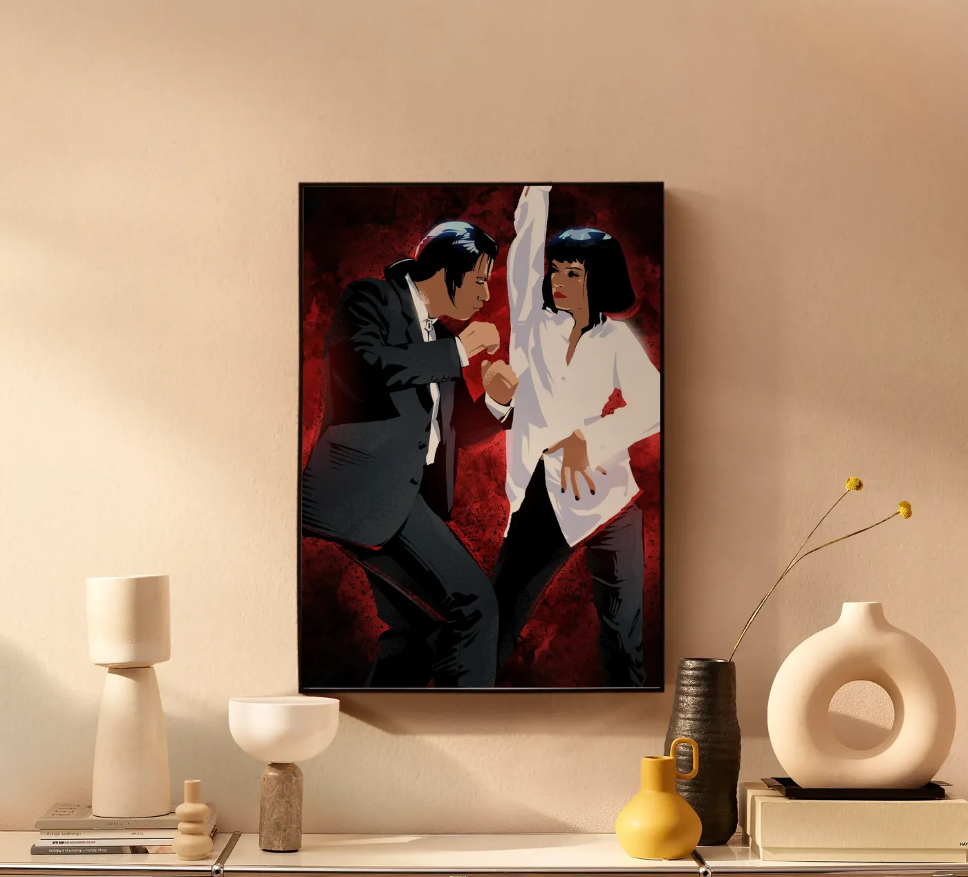 Pulp Fiction Dancing acrylic glass by nabakumov