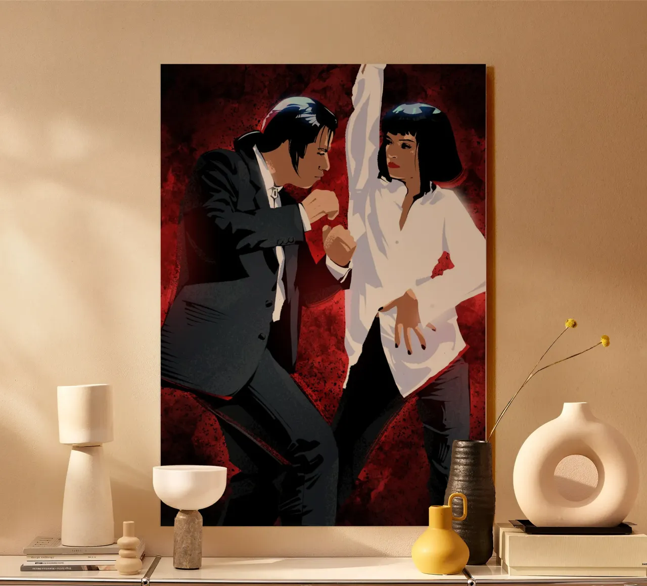 Pulp Fiction Dancing plexiglass da nabakumov