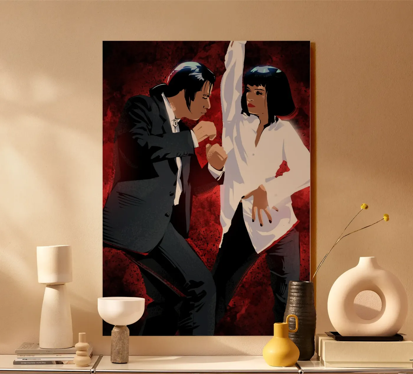 Pulp Fiction Dancing acrylic glass by nabakumov