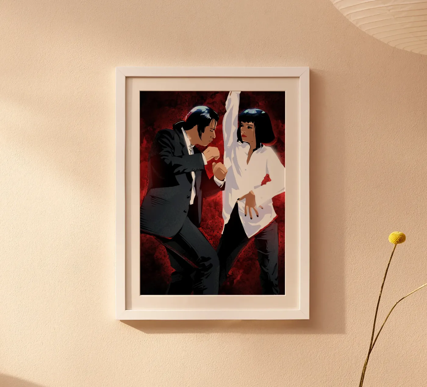 Pulp Fiction Dancing Poster von nabakumov