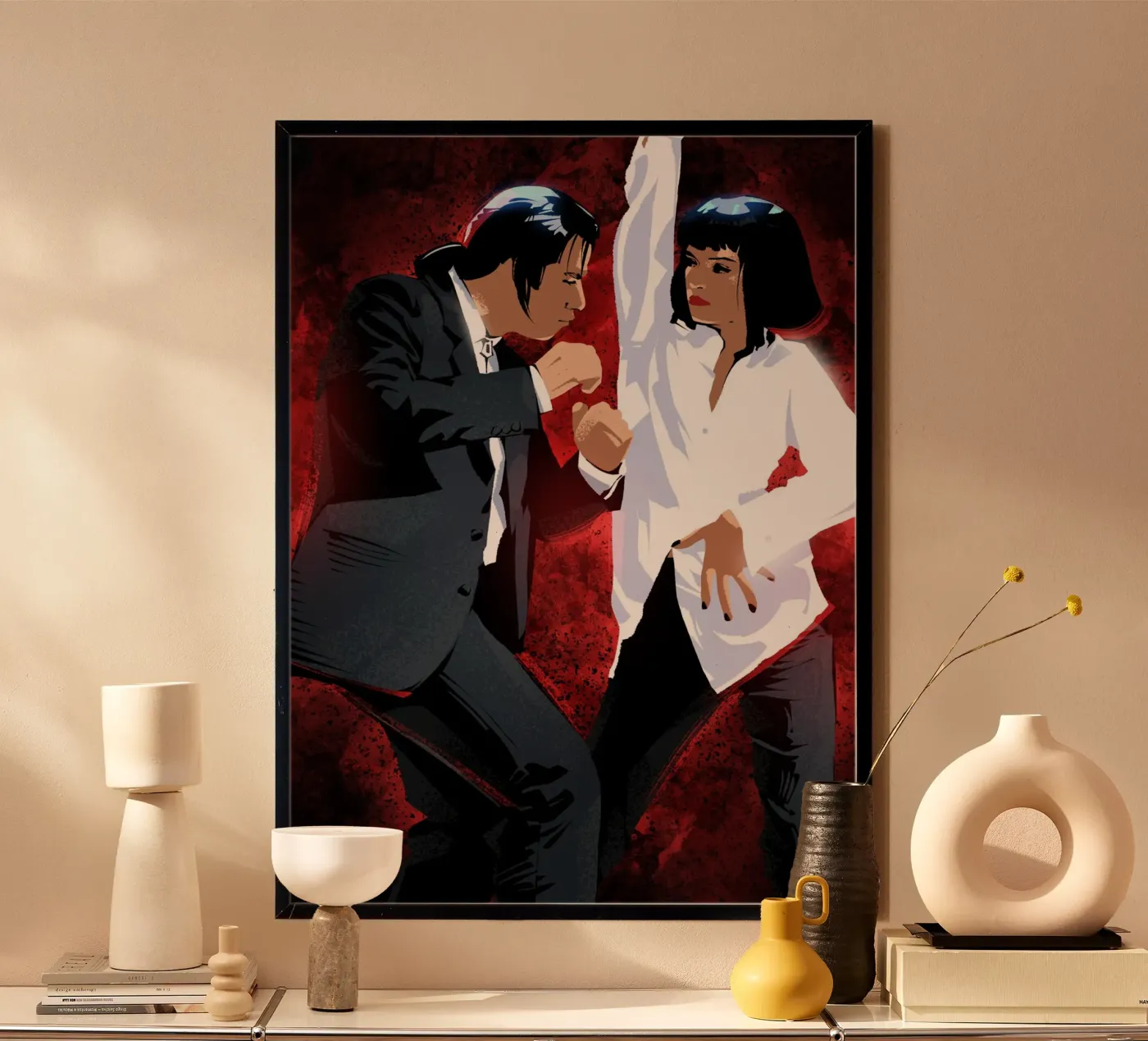 Pulp Fiction Dancing Poster von nabakumov