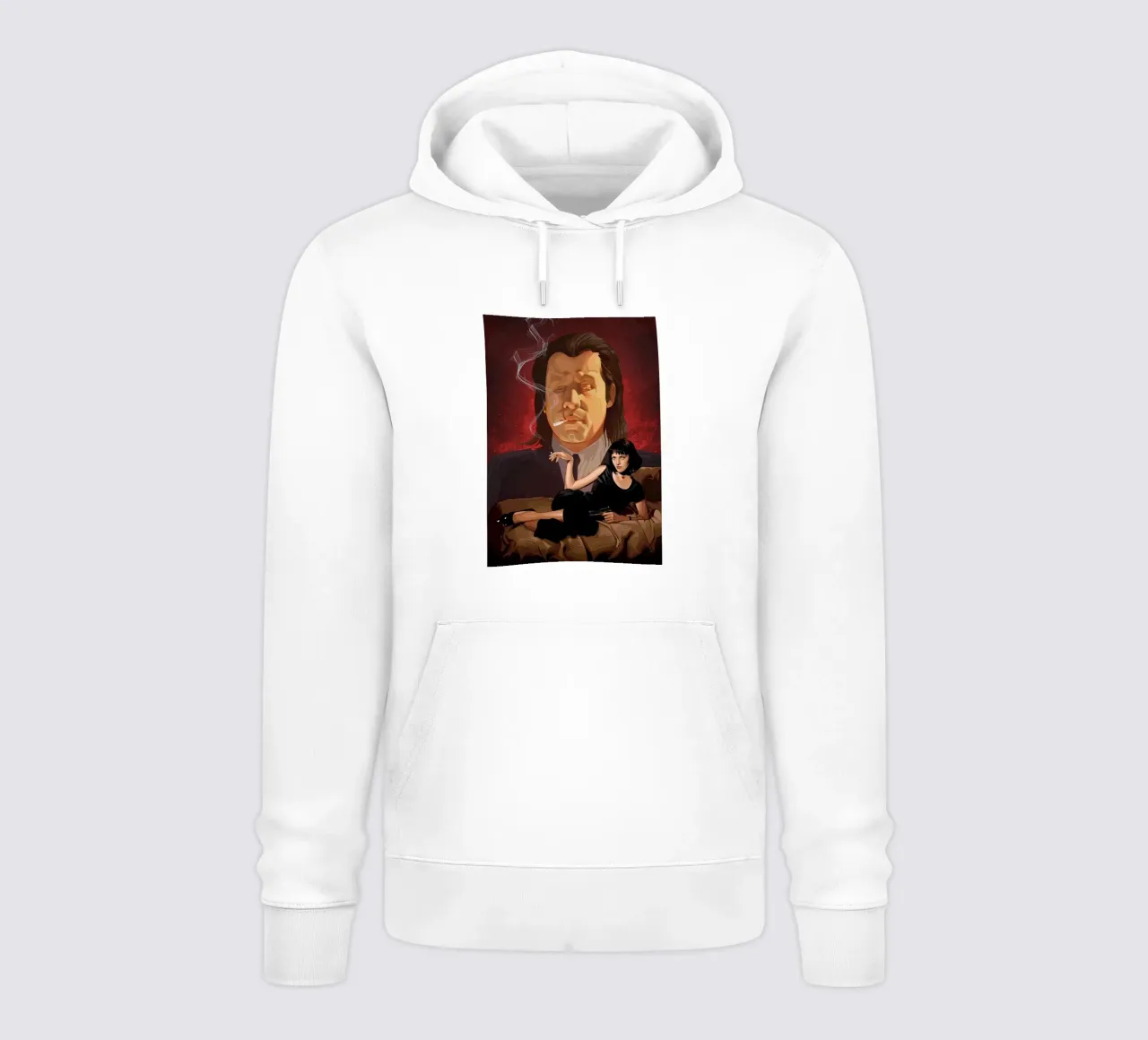 Pulp Fiction felpa con cappuccio da nabakumov