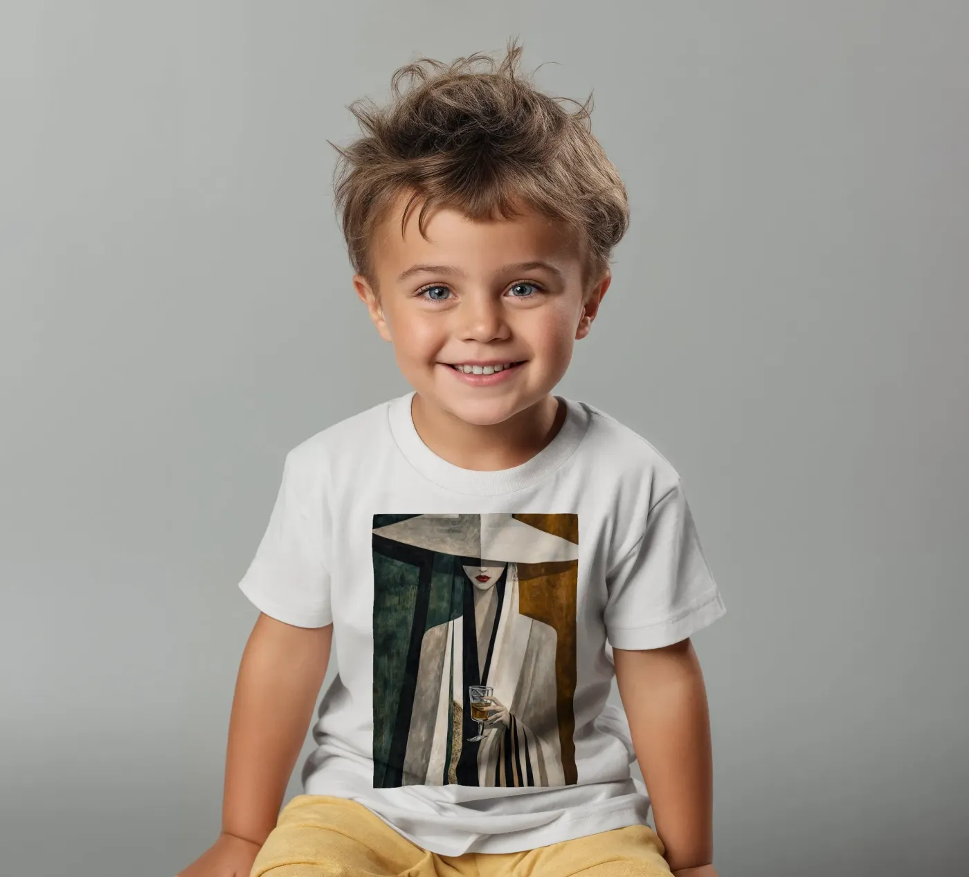 Veiled Elegance t-shirt bambini da Catvalenzuele