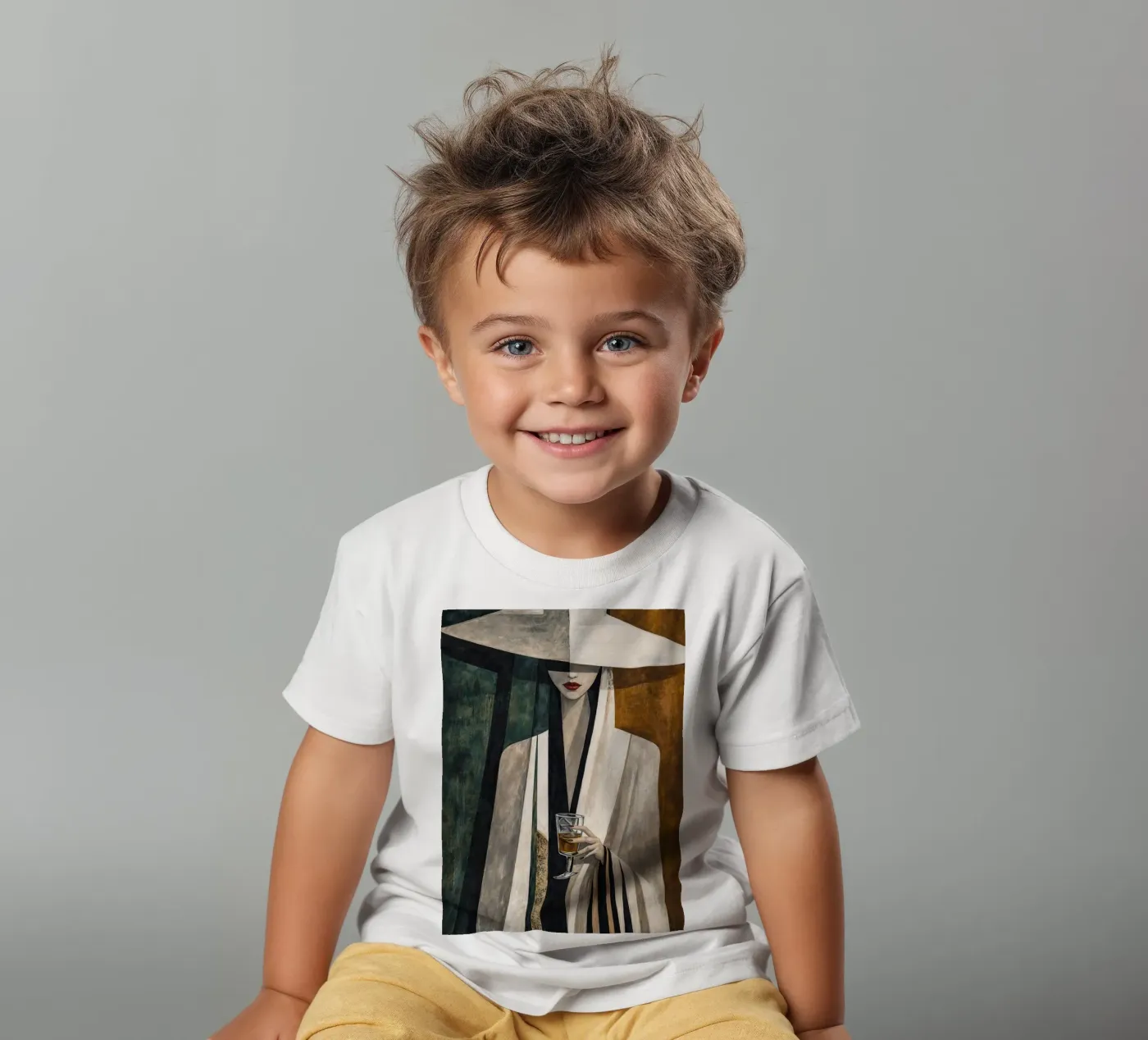 Veiled Elegance t-shirt bambini da Catvalenzuele