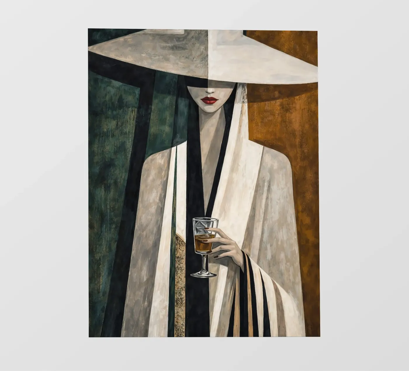 Veiled Elegance fotobehang van Catvalenzuele