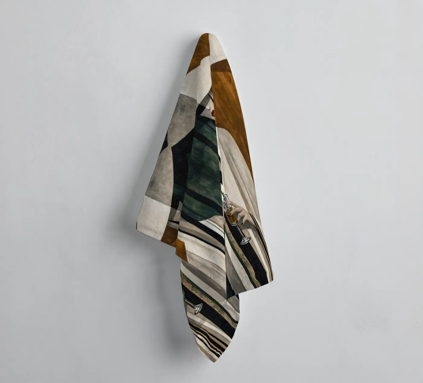 Veiled Elegance badhanddoek van Catvalenzuele