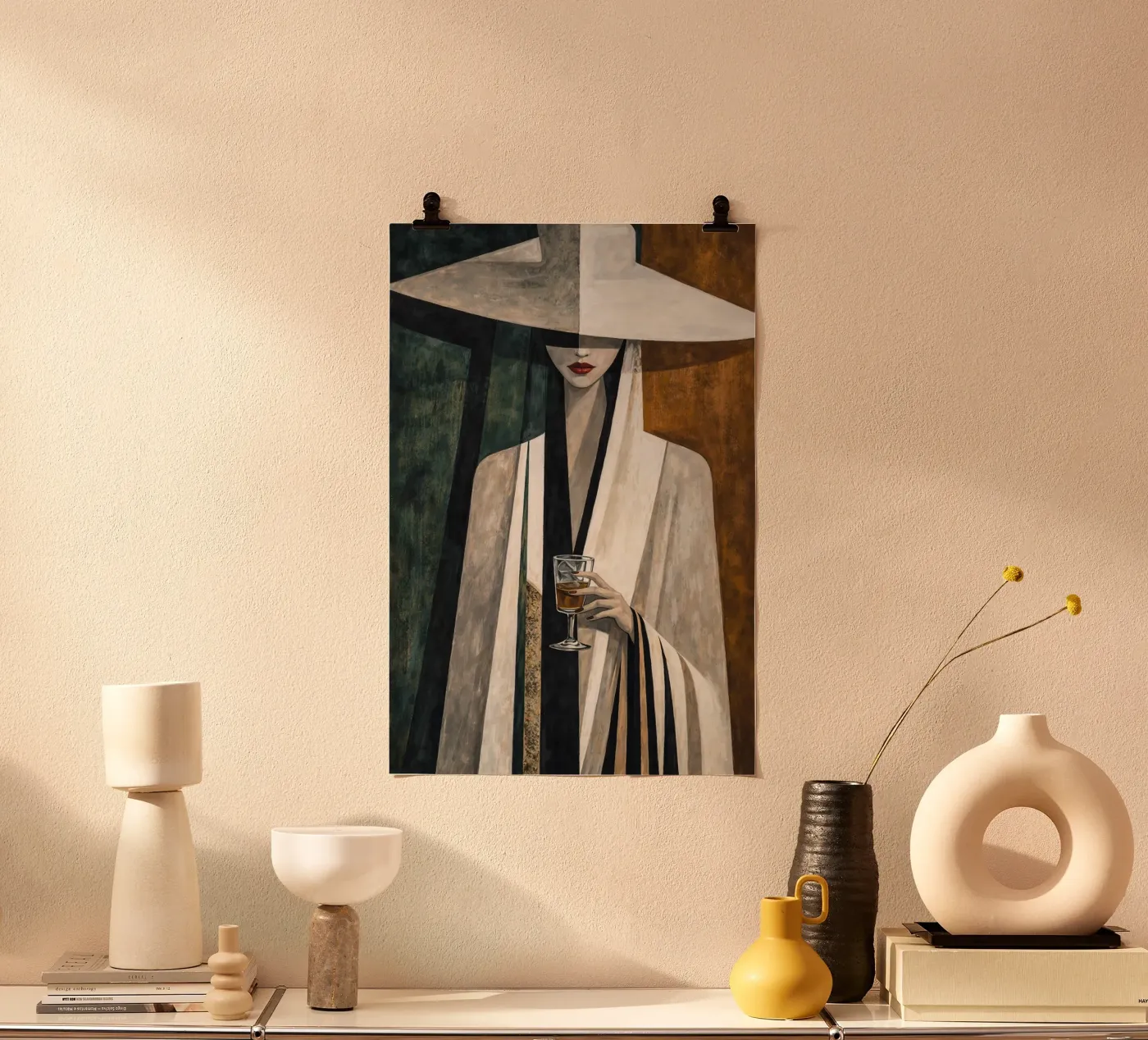 Veiled Elegance poster by Catvalenzuele