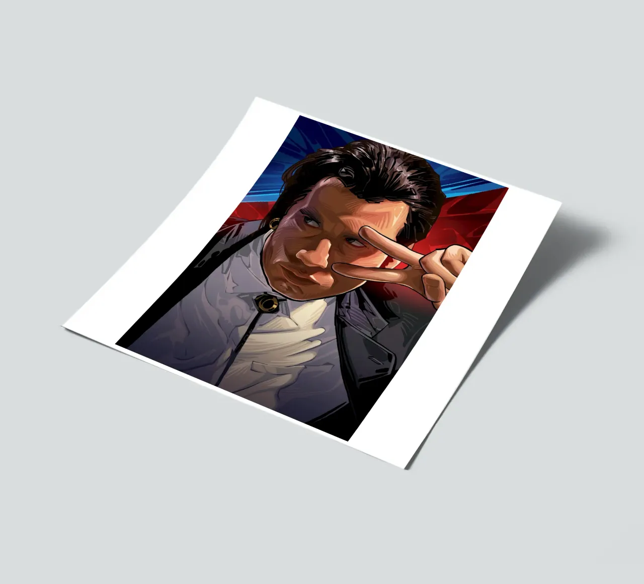 Vince Vega sticker sheet by nabakumov