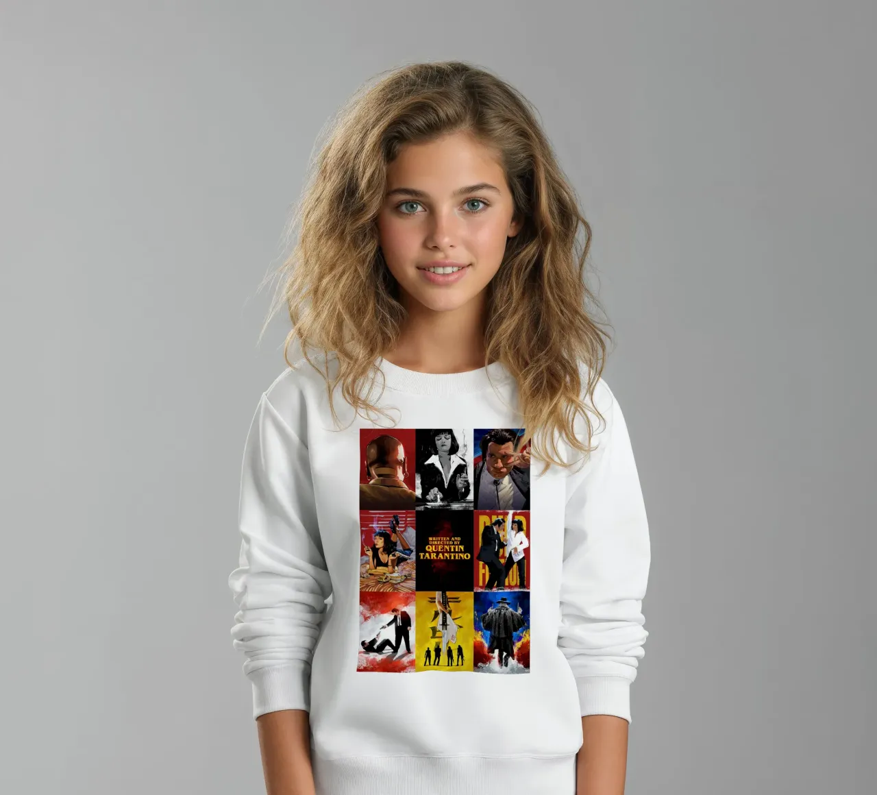 Written And Directed kids sweatshirt by nabakumov