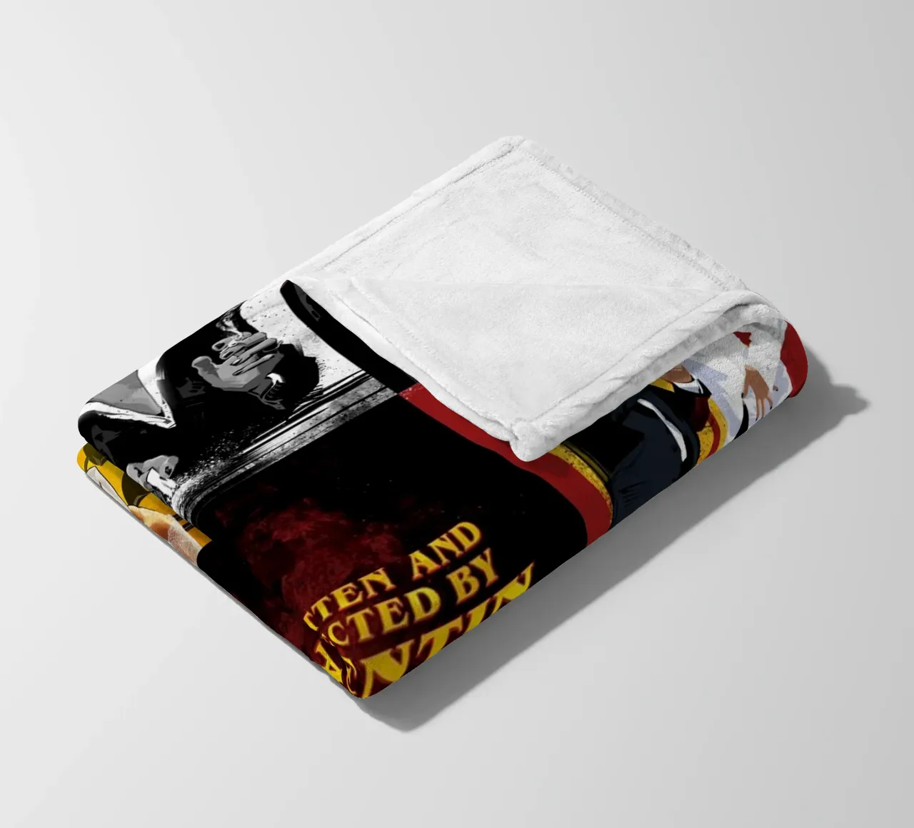 Written And Directed fleece blanket by nabakumov