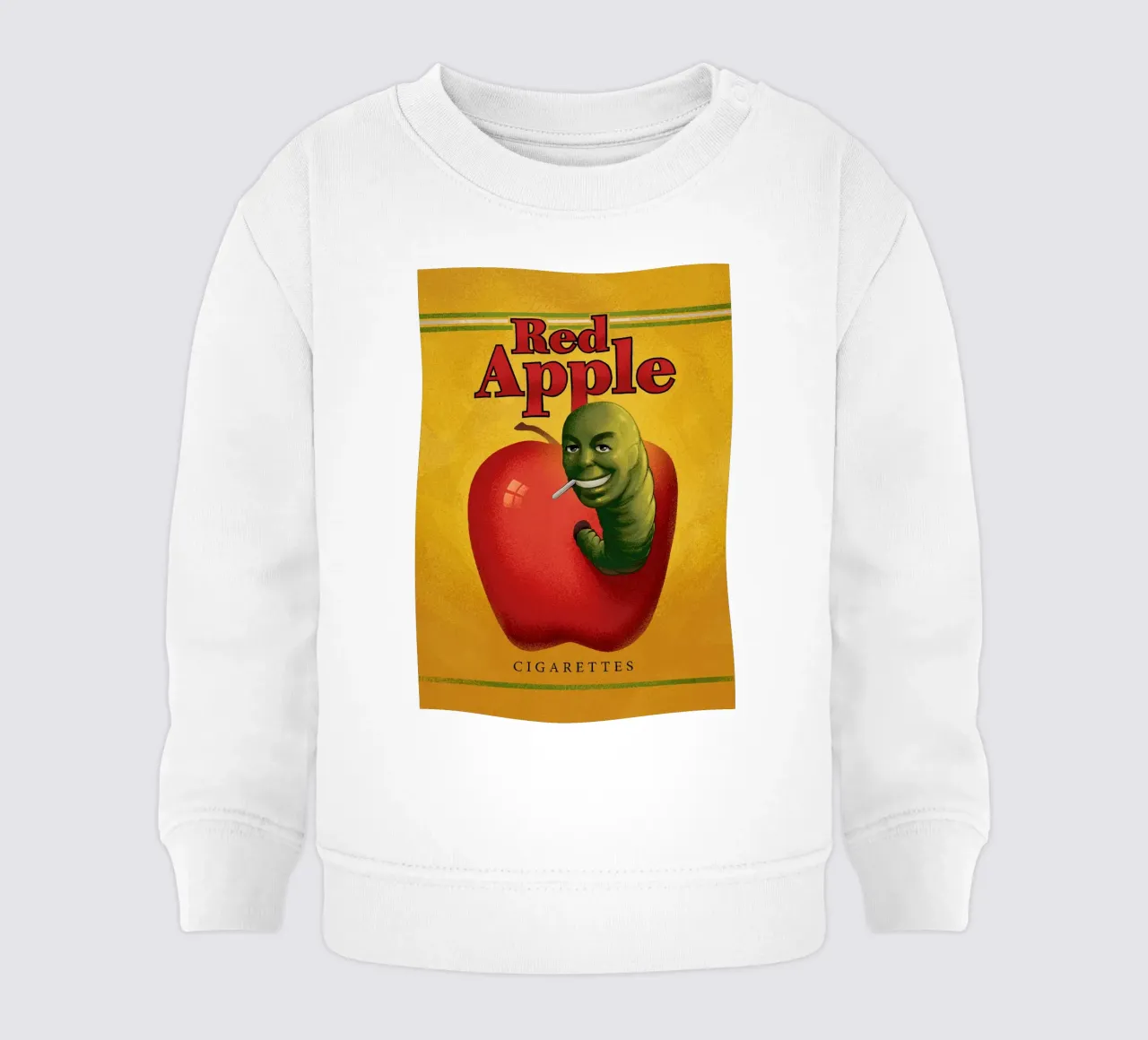 Red Apple Cigarettes felpa neonato da nabakumov