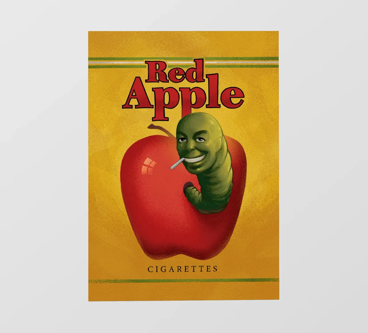Red Apple Cigarettes pellicola backlit da nabakumov