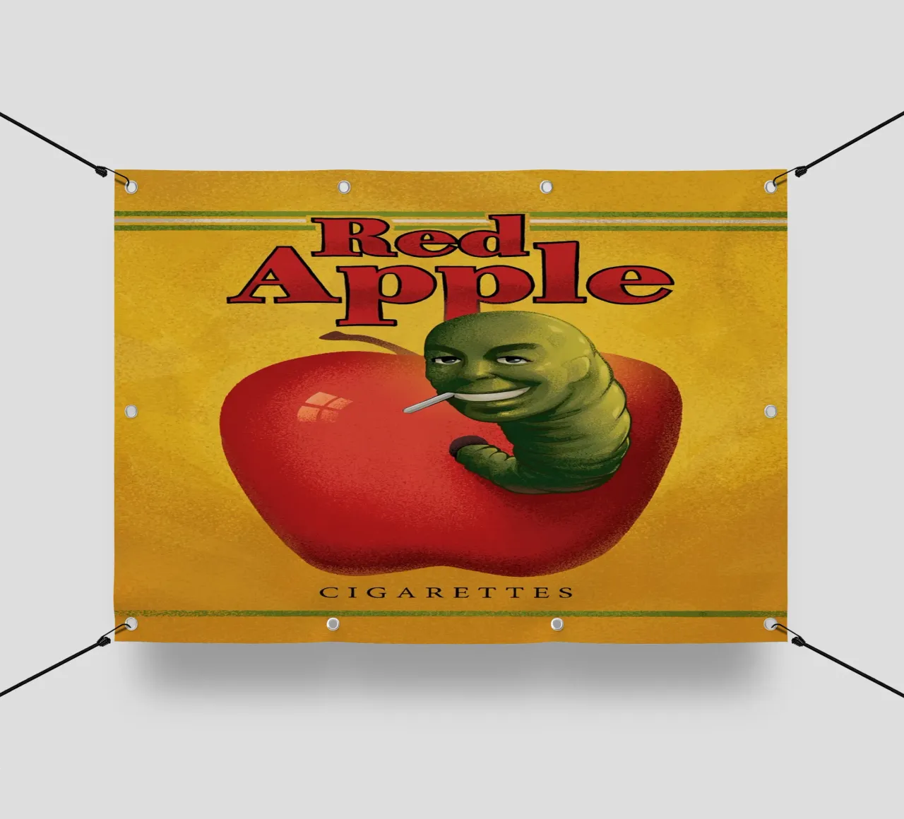 Red Apple Cigarettes telo in pvc da nabakumov