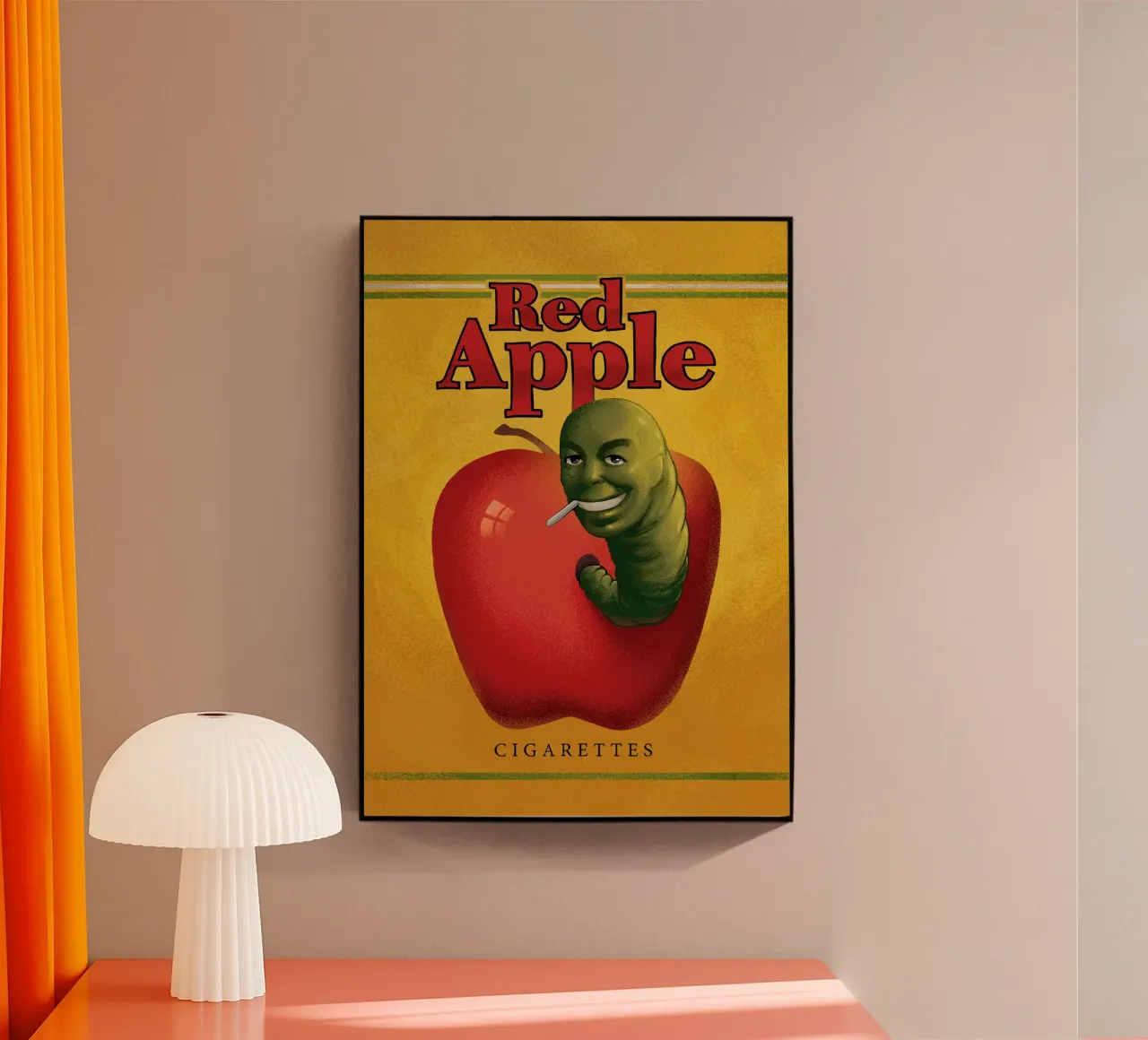 Red Apple Cigarettes plexiglass da nabakumov