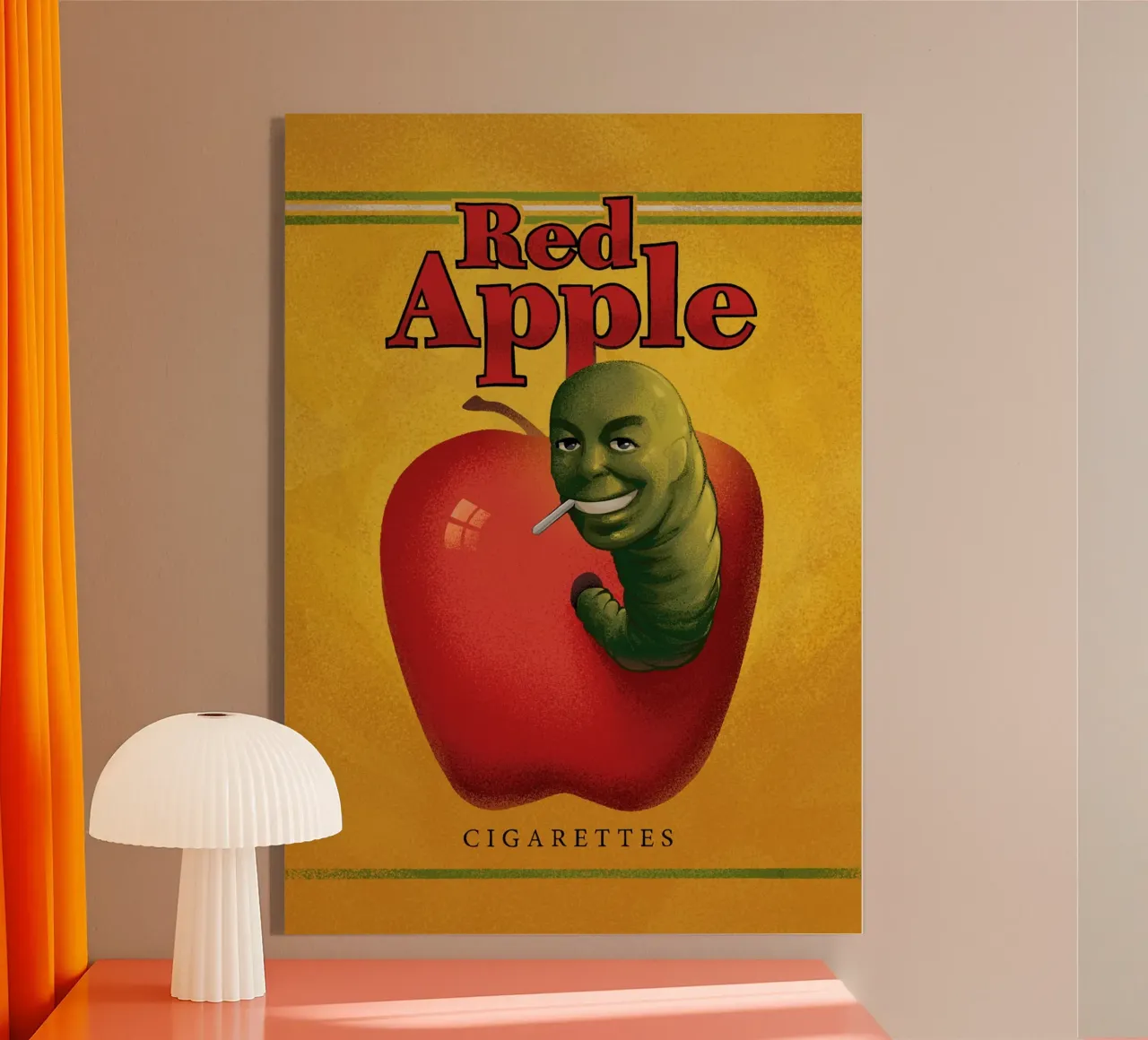 Red Apple Cigarettes plexiglass da nabakumov