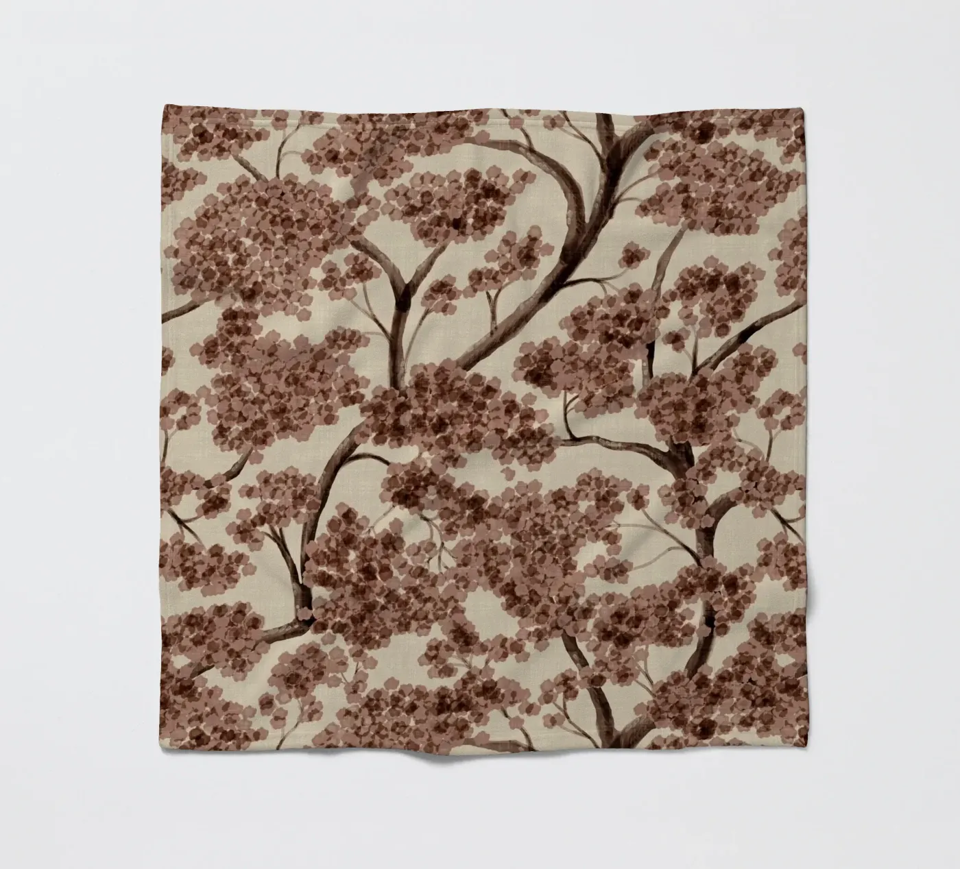 Never Ending Trailing Tree - Fall Fleecedecke von DesigndN Botanical