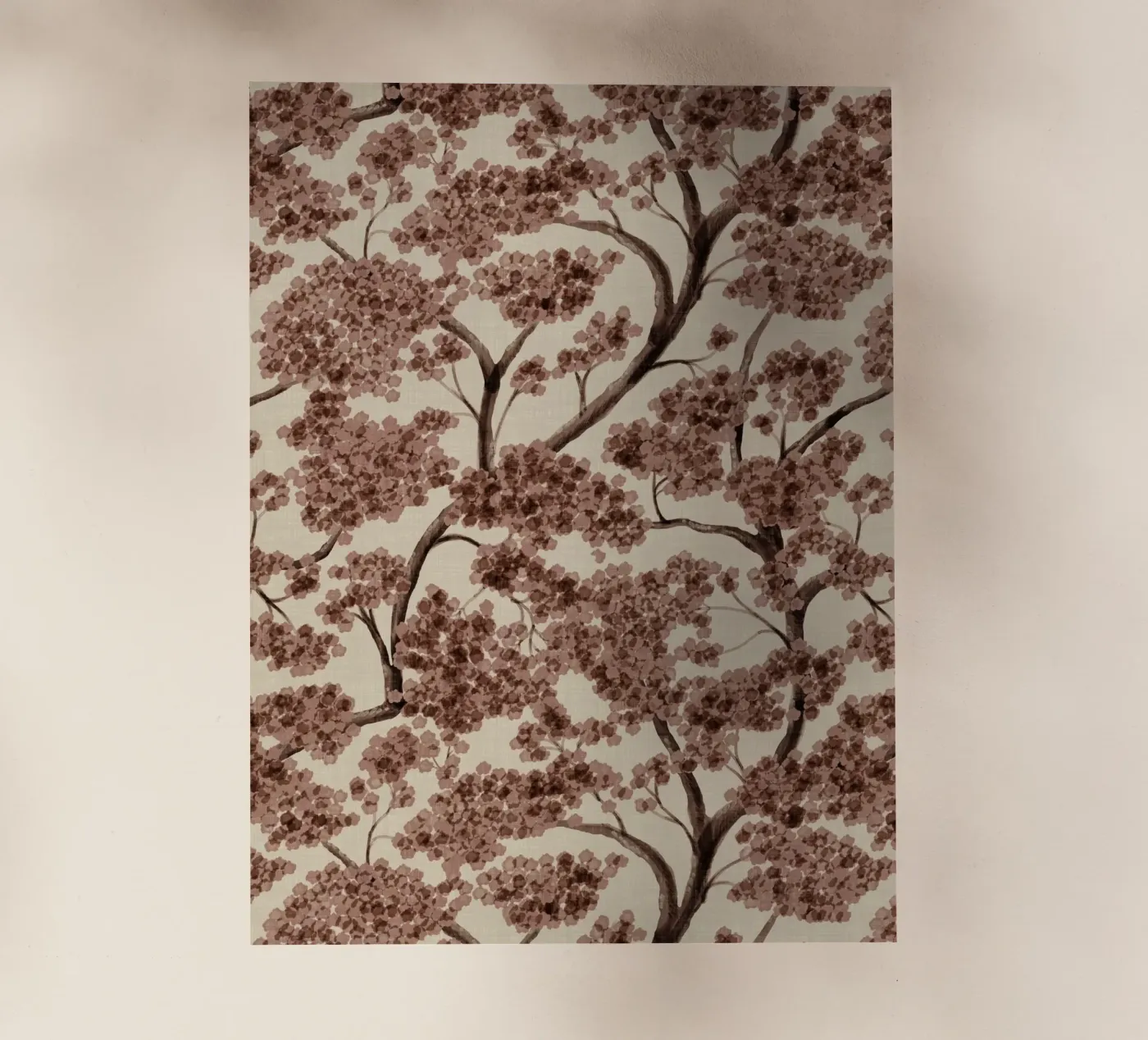 Never Ending Trailing Tree - Fall pellicola backlit da DesigndN Botanical