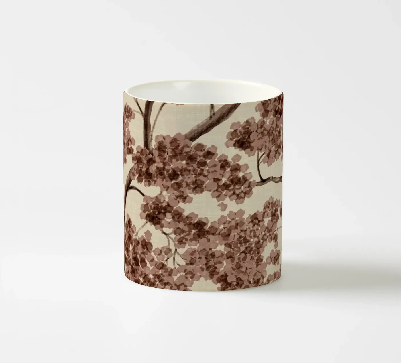 Never Ending Trailing Tree - Fall ceramic mug by DesigndN Botanical