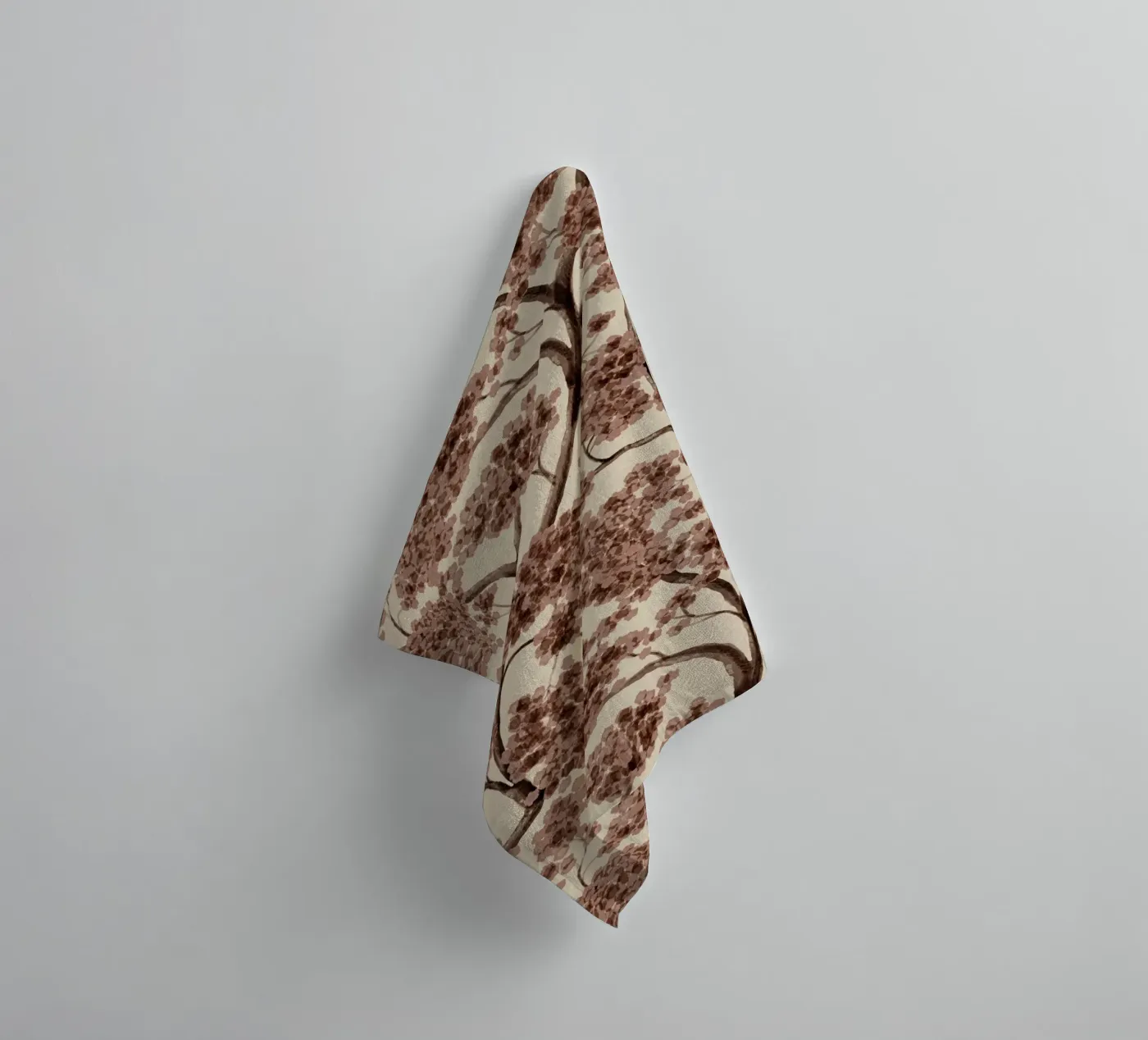 Never Ending Trailing Tree - Fall badhanddoek van DesigndN Botanical