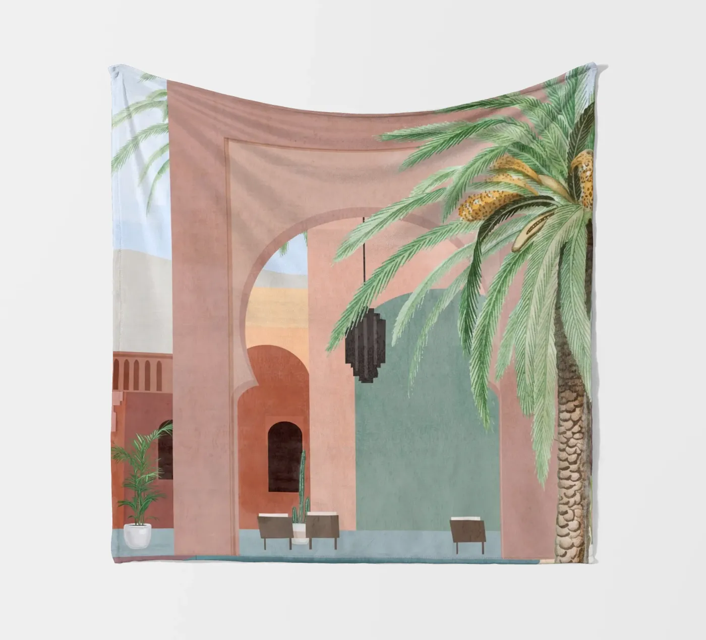 Piscine marocaine plaid polaire de ThingDesign