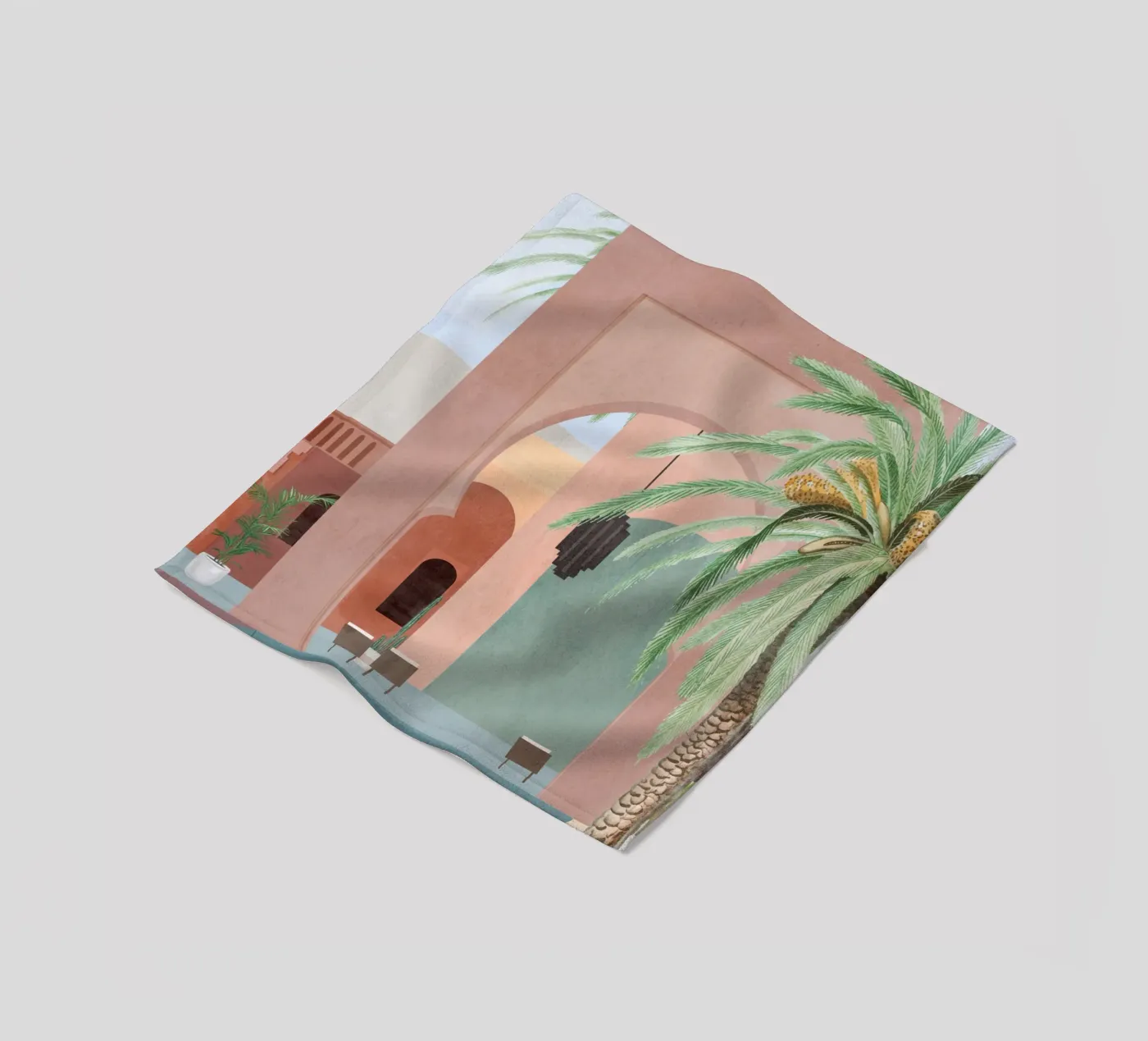 Piscine marocaine plaid polaire de ThingDesign