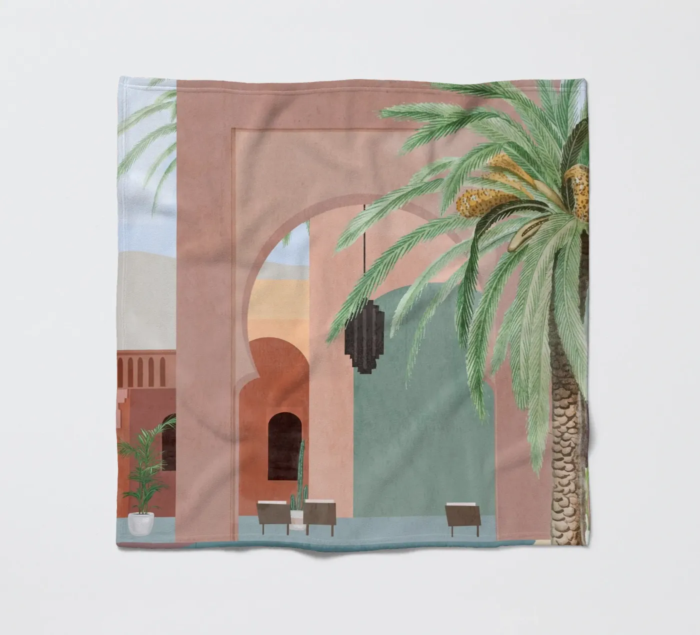 Piscine marocaine plaid polaire de ThingDesign