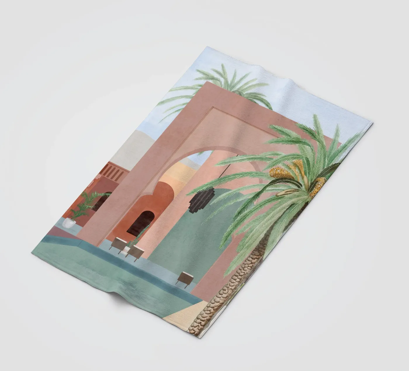 Piscine marocaine plaid polaire de ThingDesign