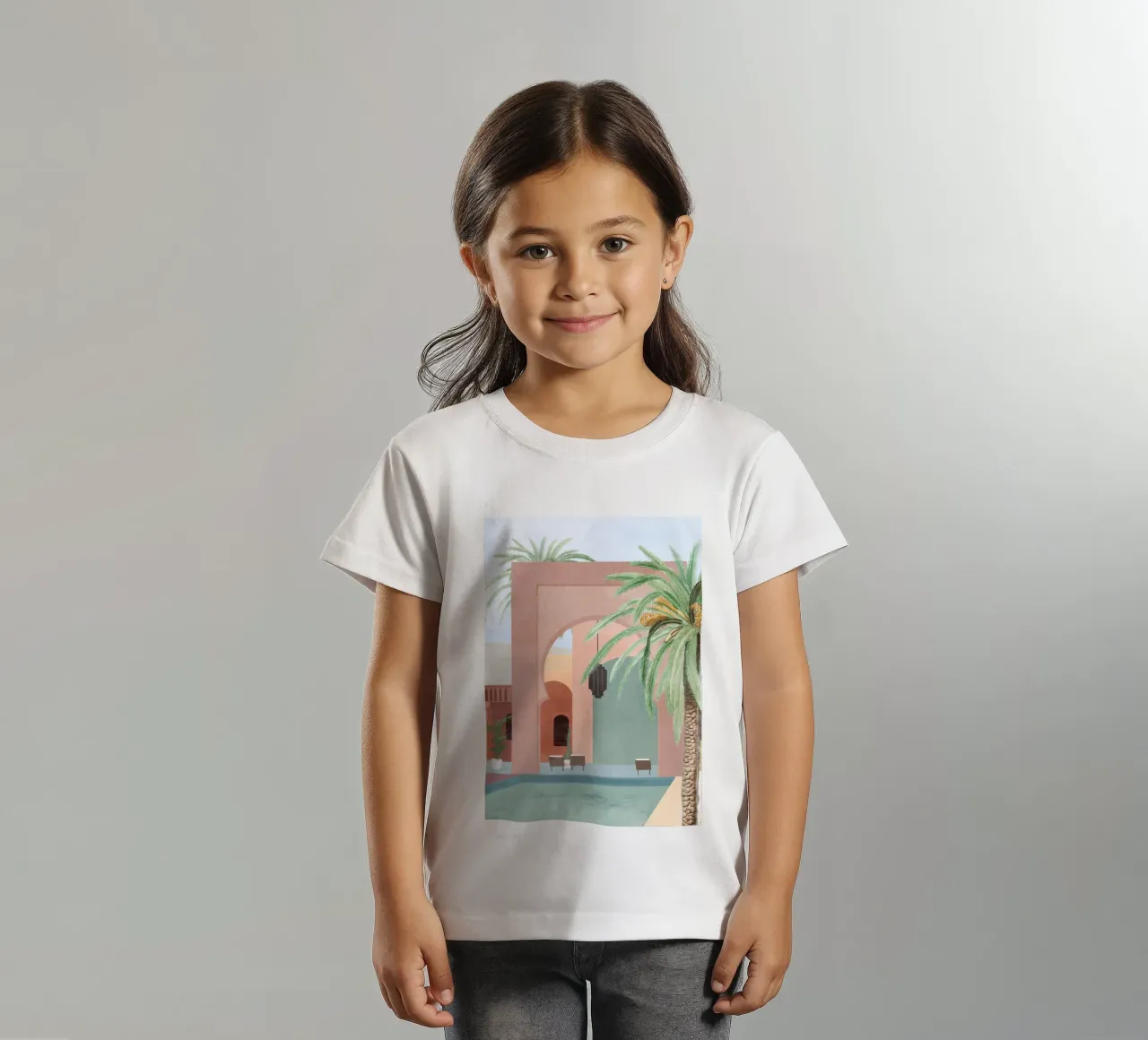 Piscina marocchina t-shirt bambini da ThingDesign