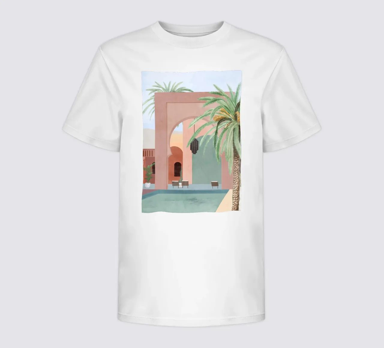 Piscina marocchina t-shirt bambini da ThingDesign