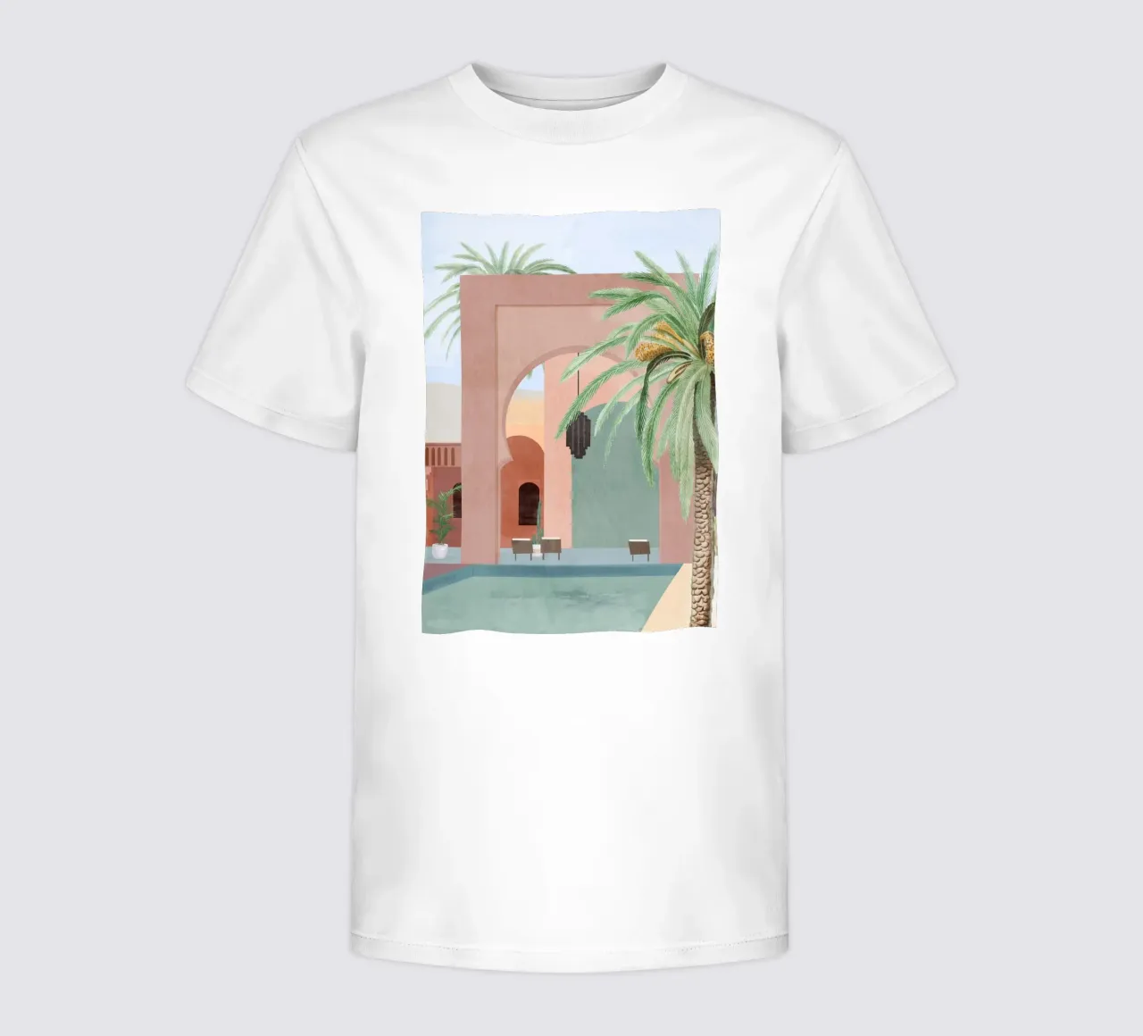 Piscina marocchina t-shirt bambini da ThingDesign