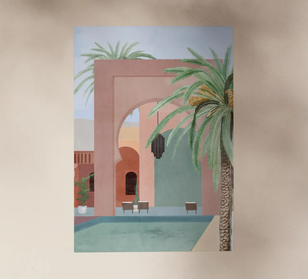 Piscina marocchina pellicola backlit da ThingDesign