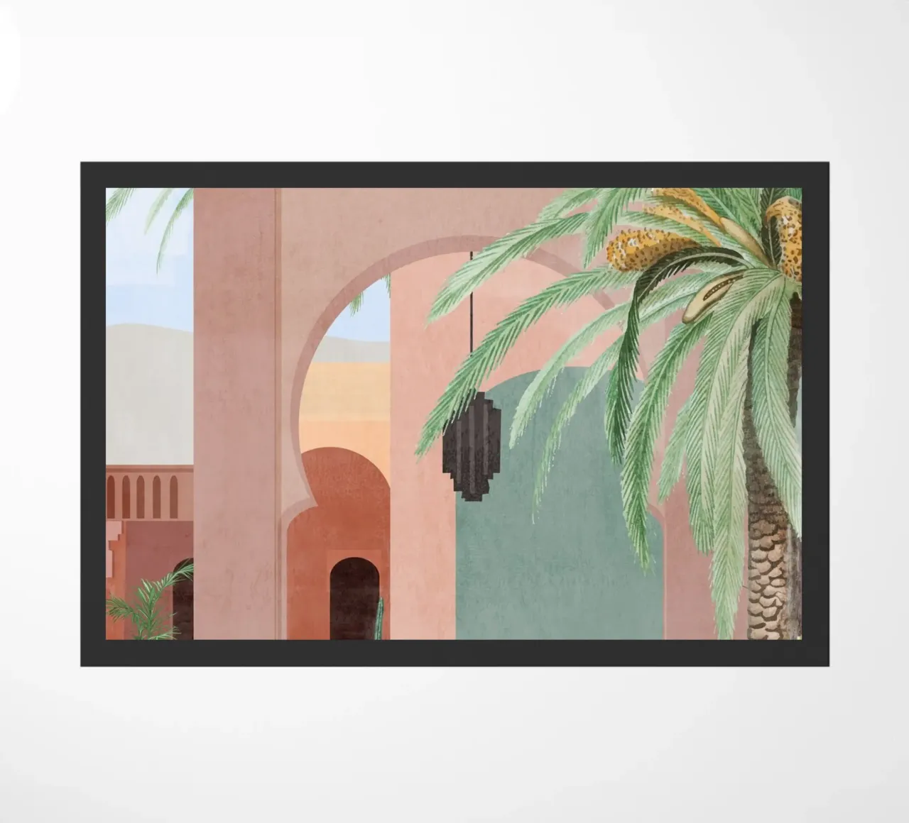 Moroccan Pool doormat by ThingDesign